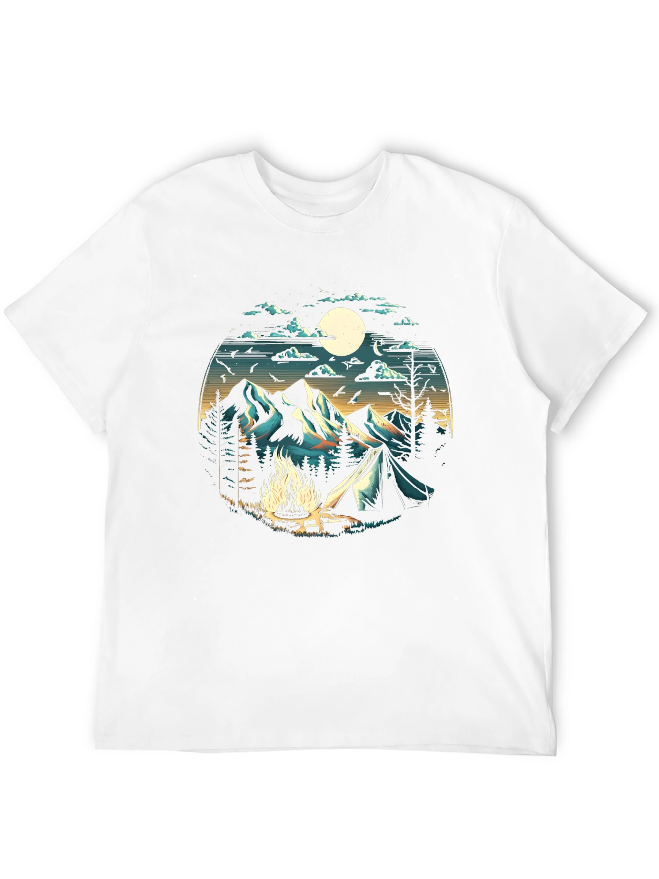 Camping Adventure Graphic Tee