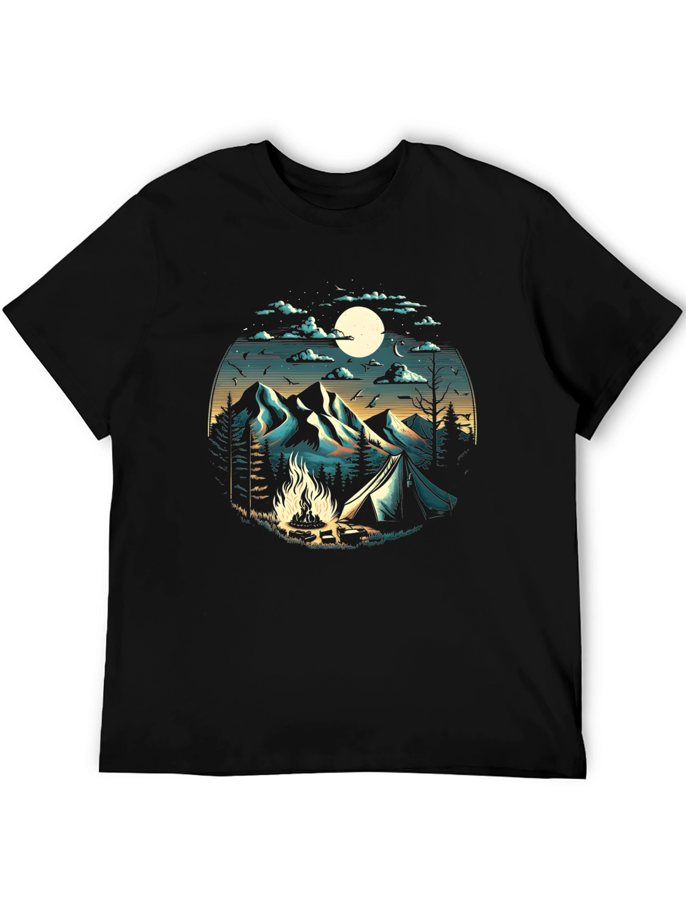 Camping Adventure Graphic Tee