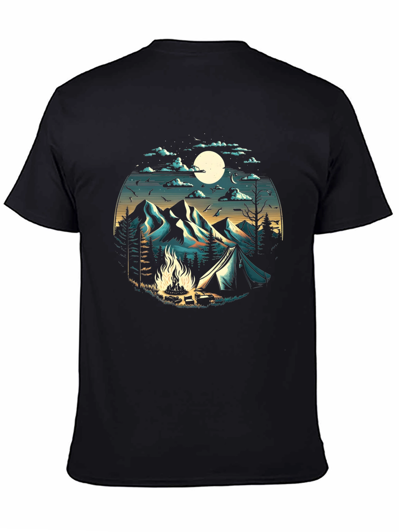 Camping Adventure Graphic Tee