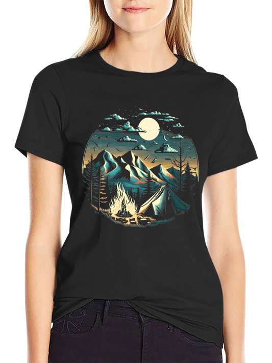 Camping Adventure Graphic Tee