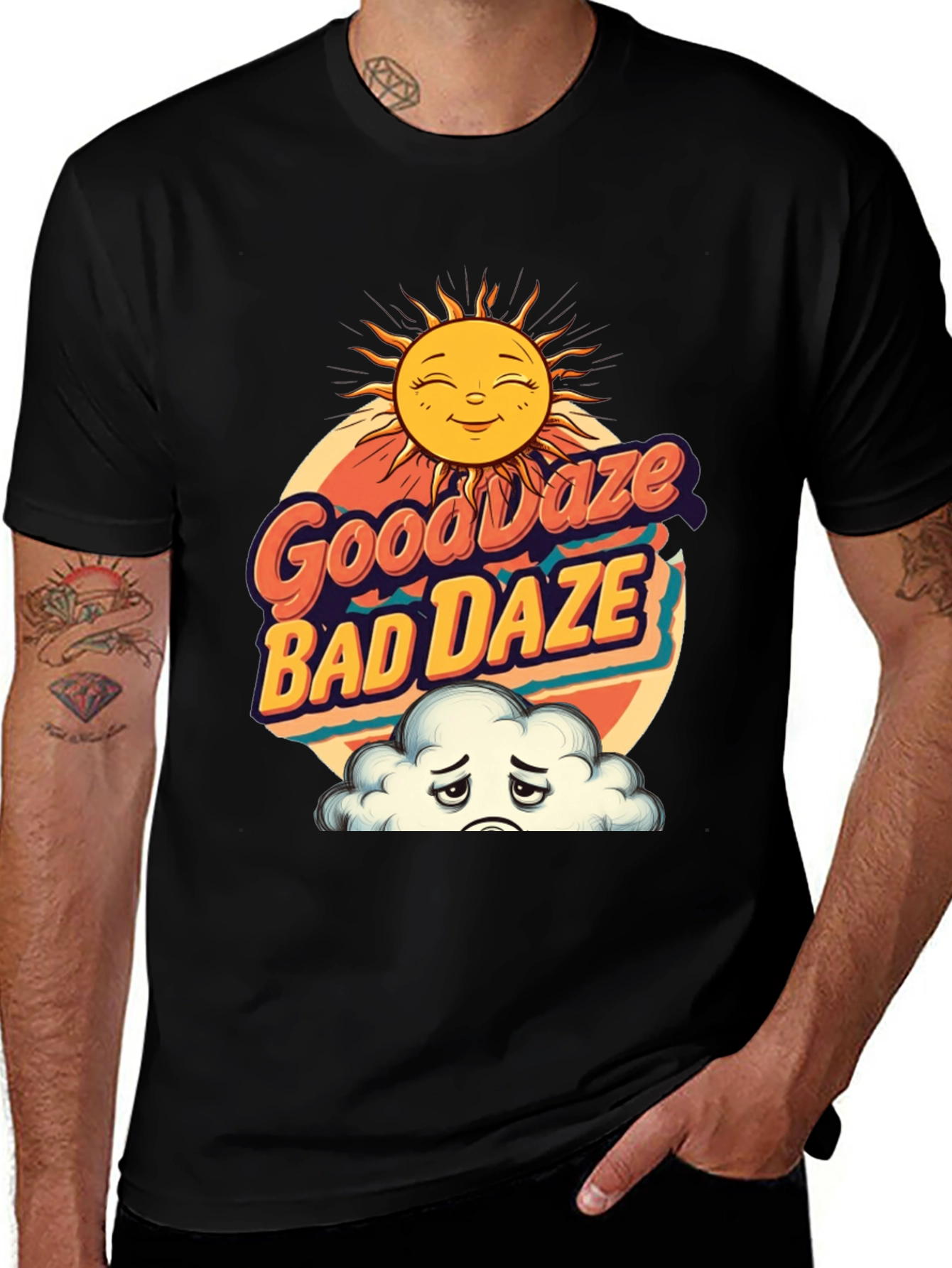 Good Daze Bad Daze Graphic T-Shirt
