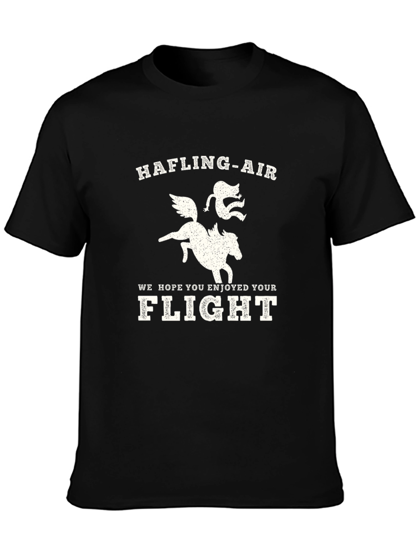 Hafling-Air Flight T-Shirt: Fantasy Travel Tee