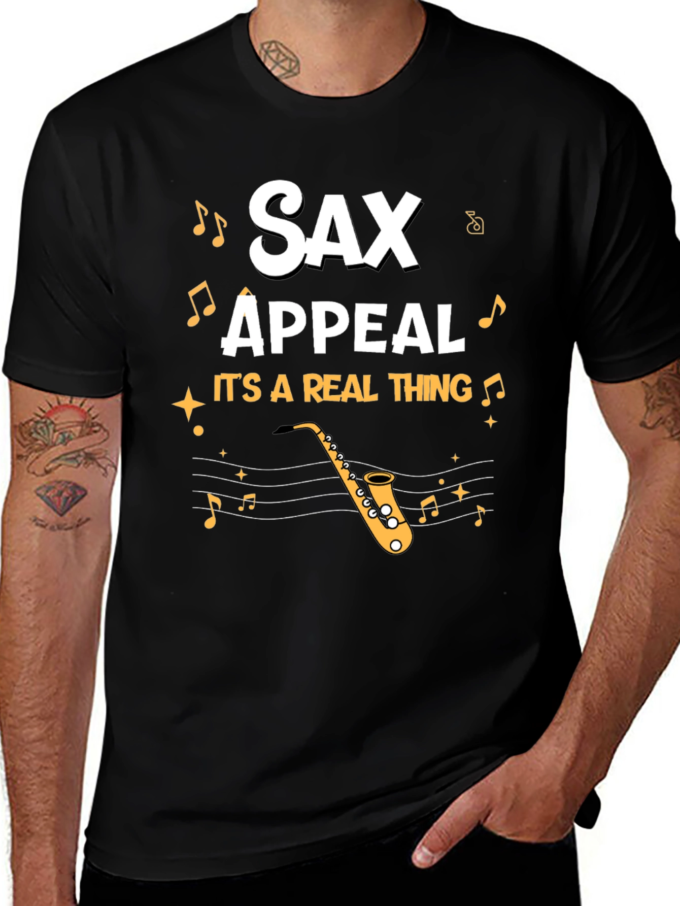Sax Appeal T-Shirt - Music Lover Tee