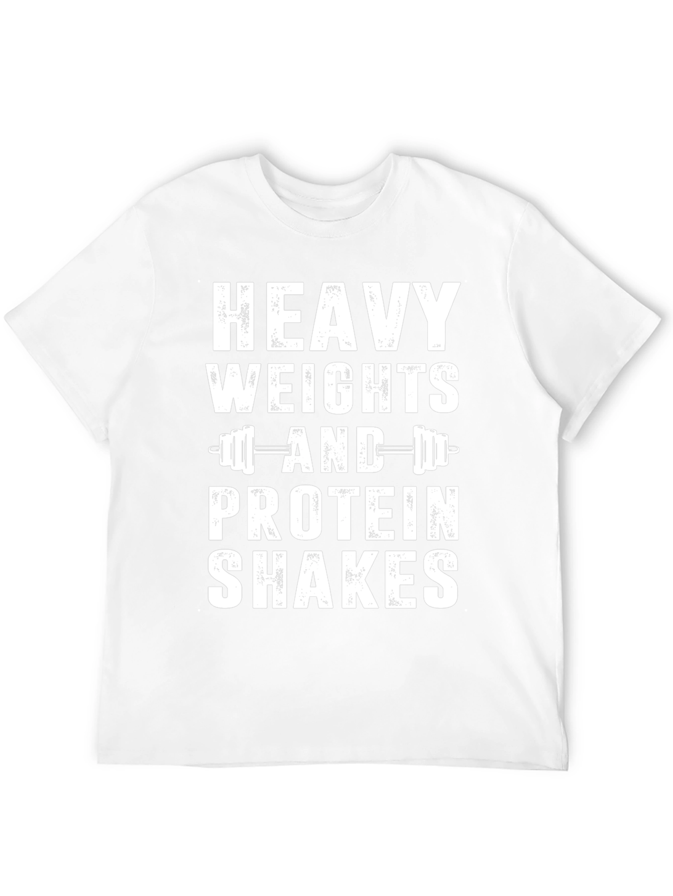 Heavy Weights & Protein Shakes Graphic T-Shirt