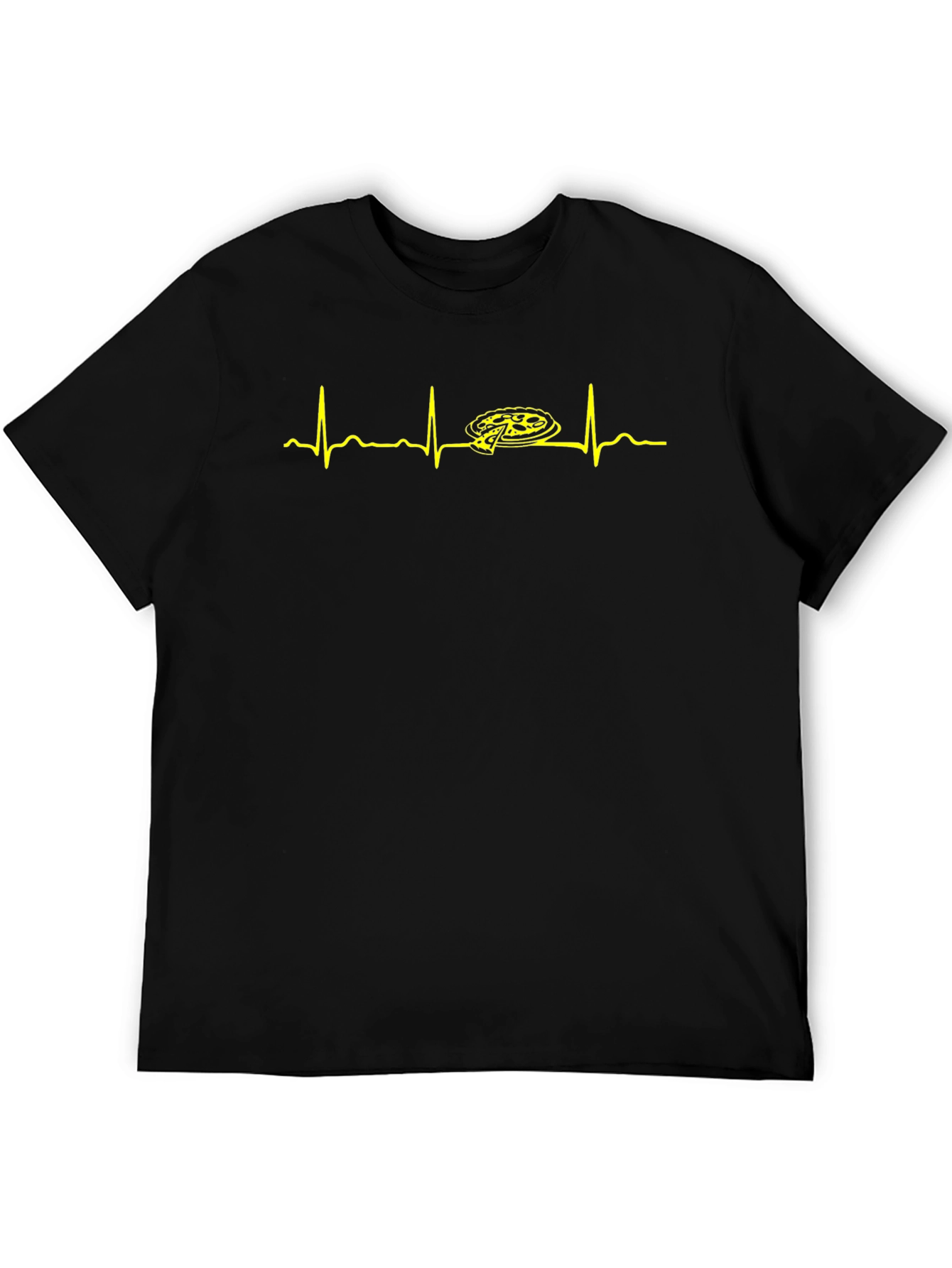 Pizza Heartbeat T-Shirt - Foodie Tee