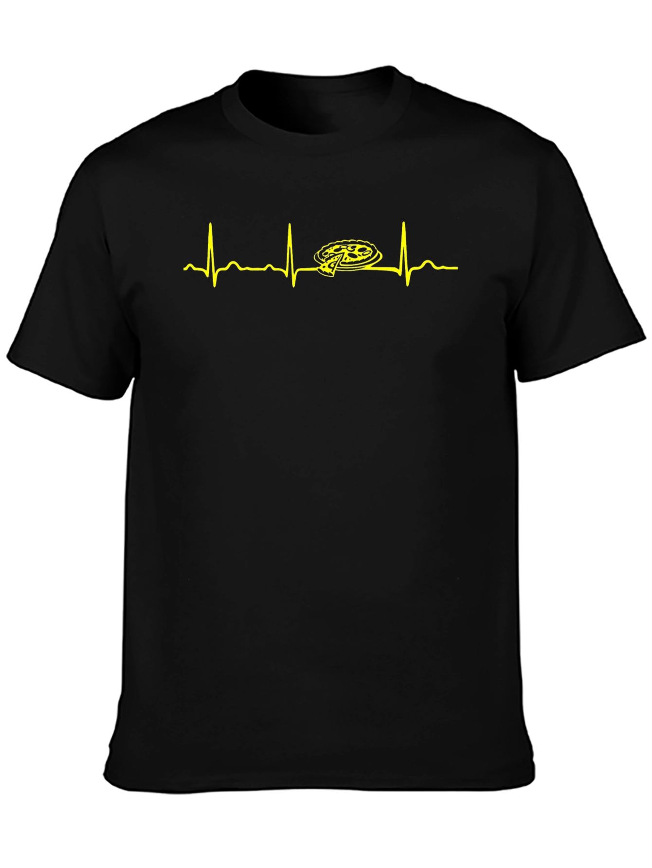 Pizza Heartbeat T-Shirt - Foodie Tee