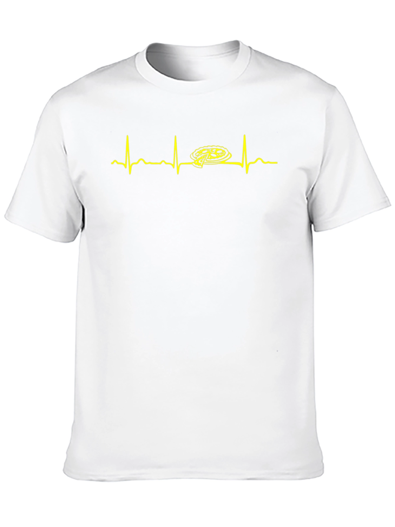 Pizza Heartbeat T-Shirt - Foodie Tee