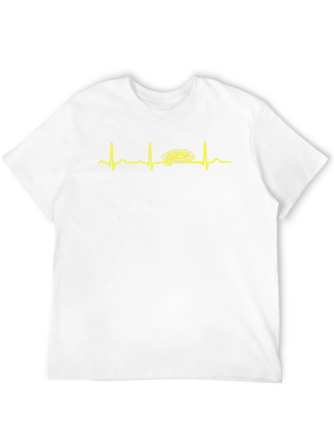 Pizza Heartbeat T-Shirt - Foodie Tee