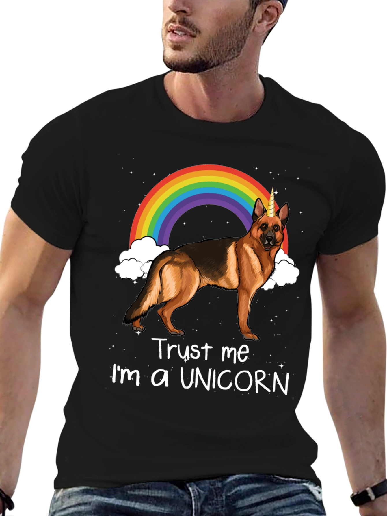 Unicorn Dog Graphic Tee