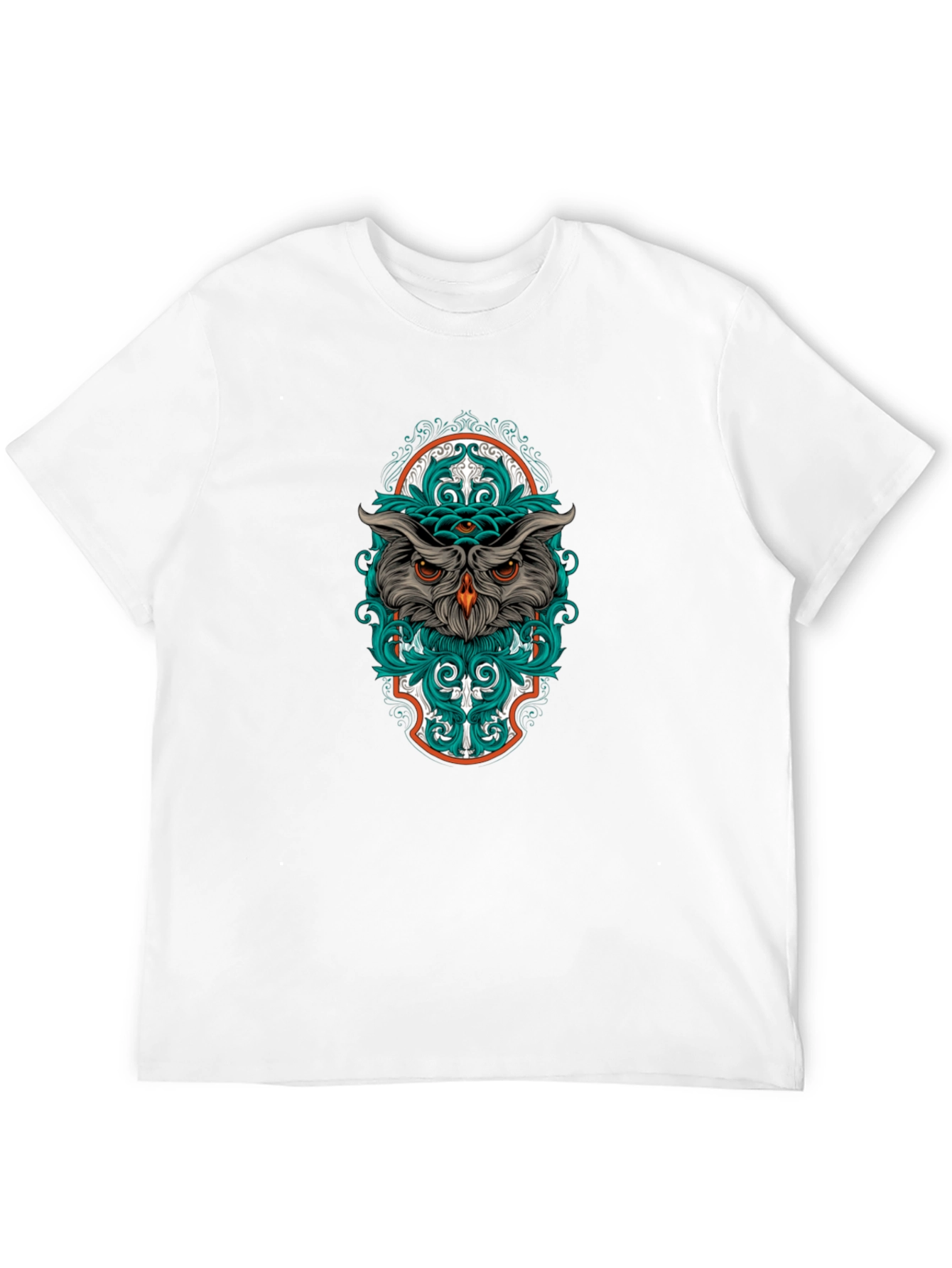 Mystic Owl Graphic Tee - Unique Design