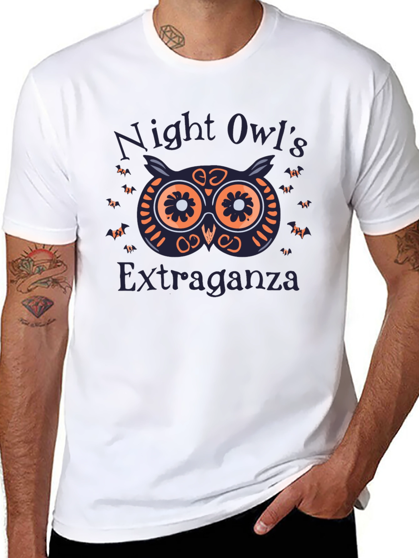 Night Owl Extravaganza Graphic T-Shirt