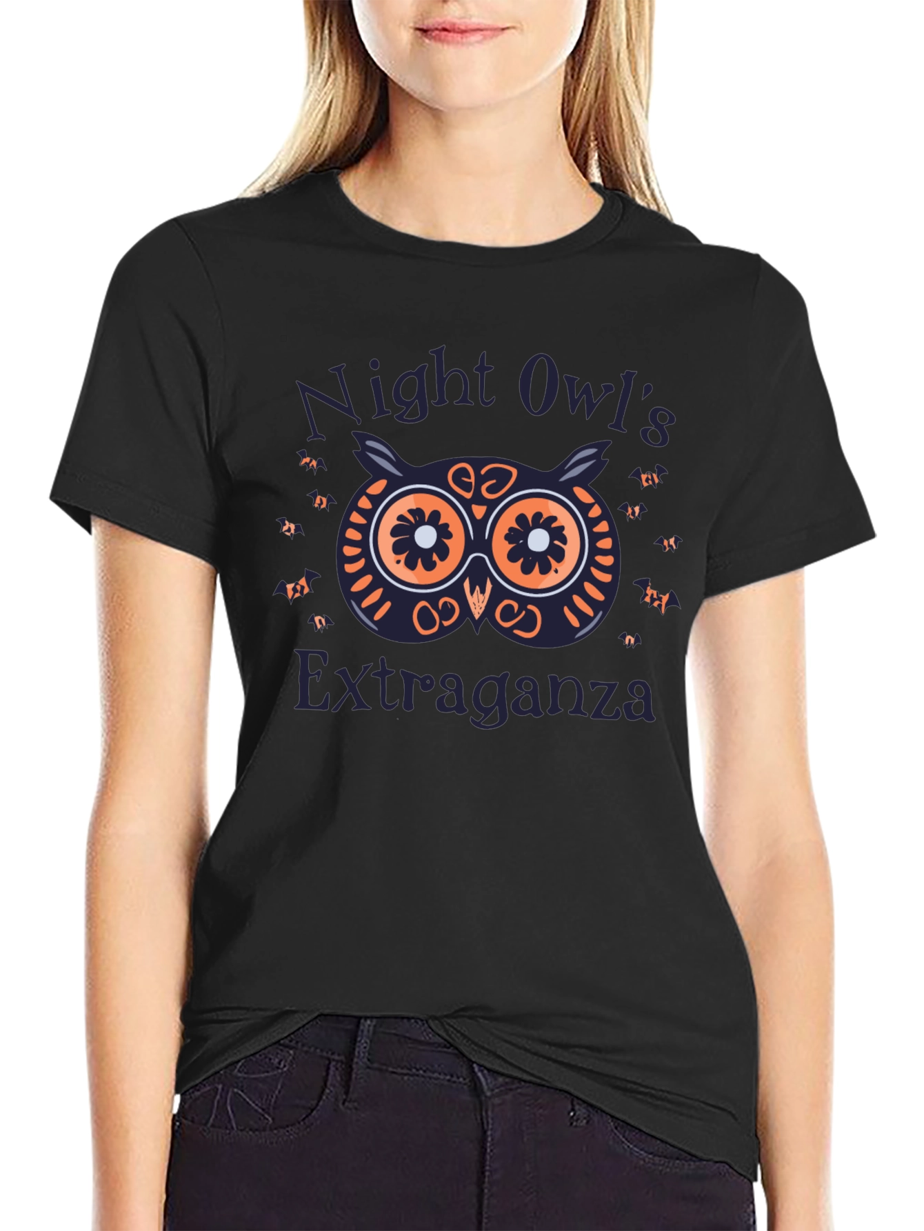Night Owl Extravaganza Graphic T-Shirt