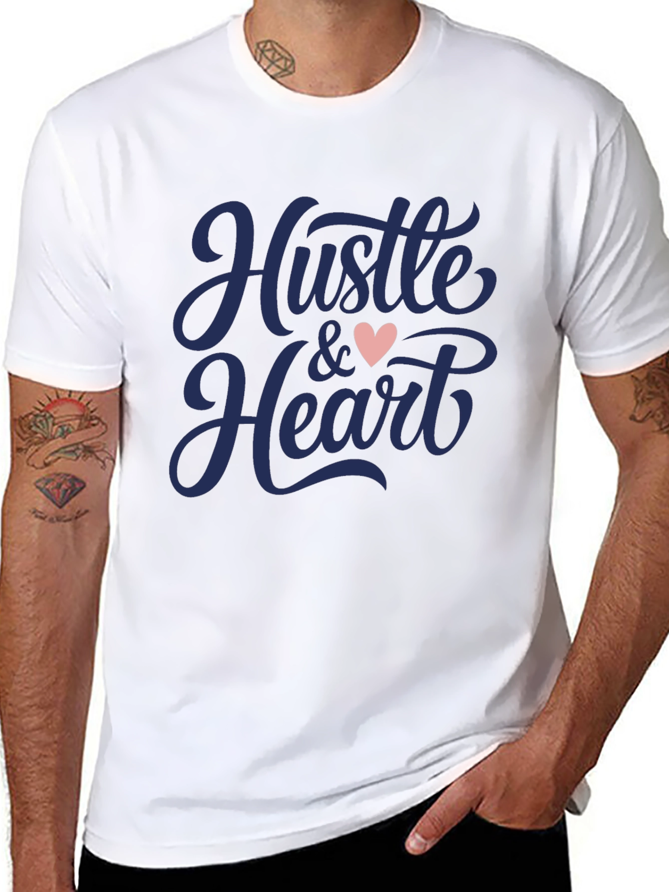 Hustle & Heart Graphic Tee
