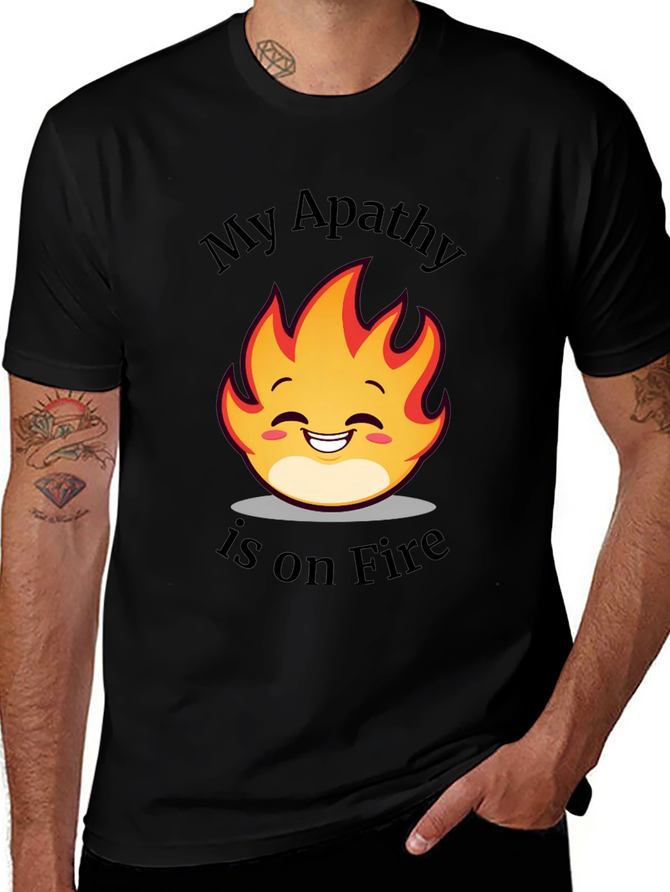 My Apathy is on Fire T-Shirt