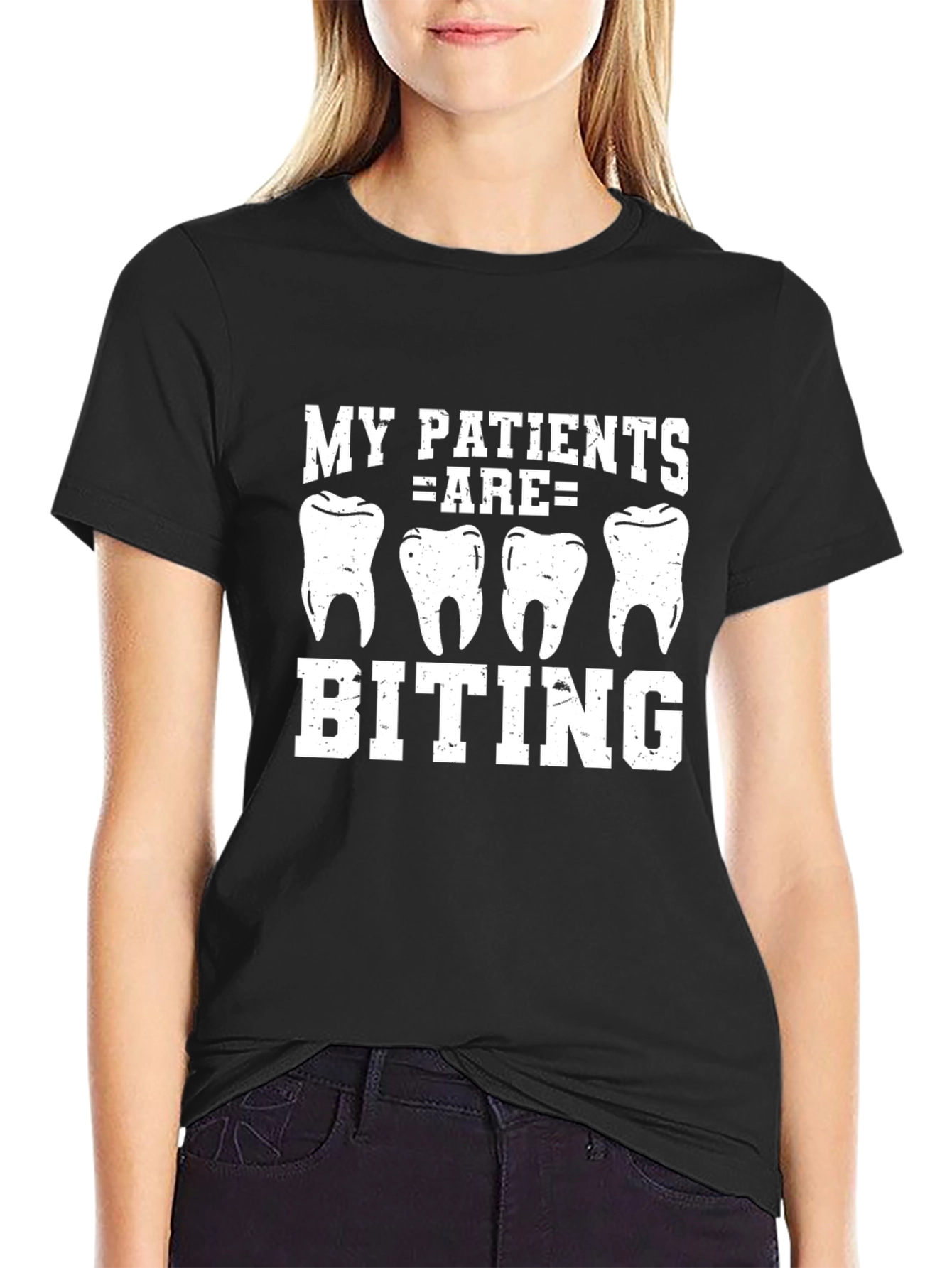 Dentist T-Shirt: My Patients Are Biting