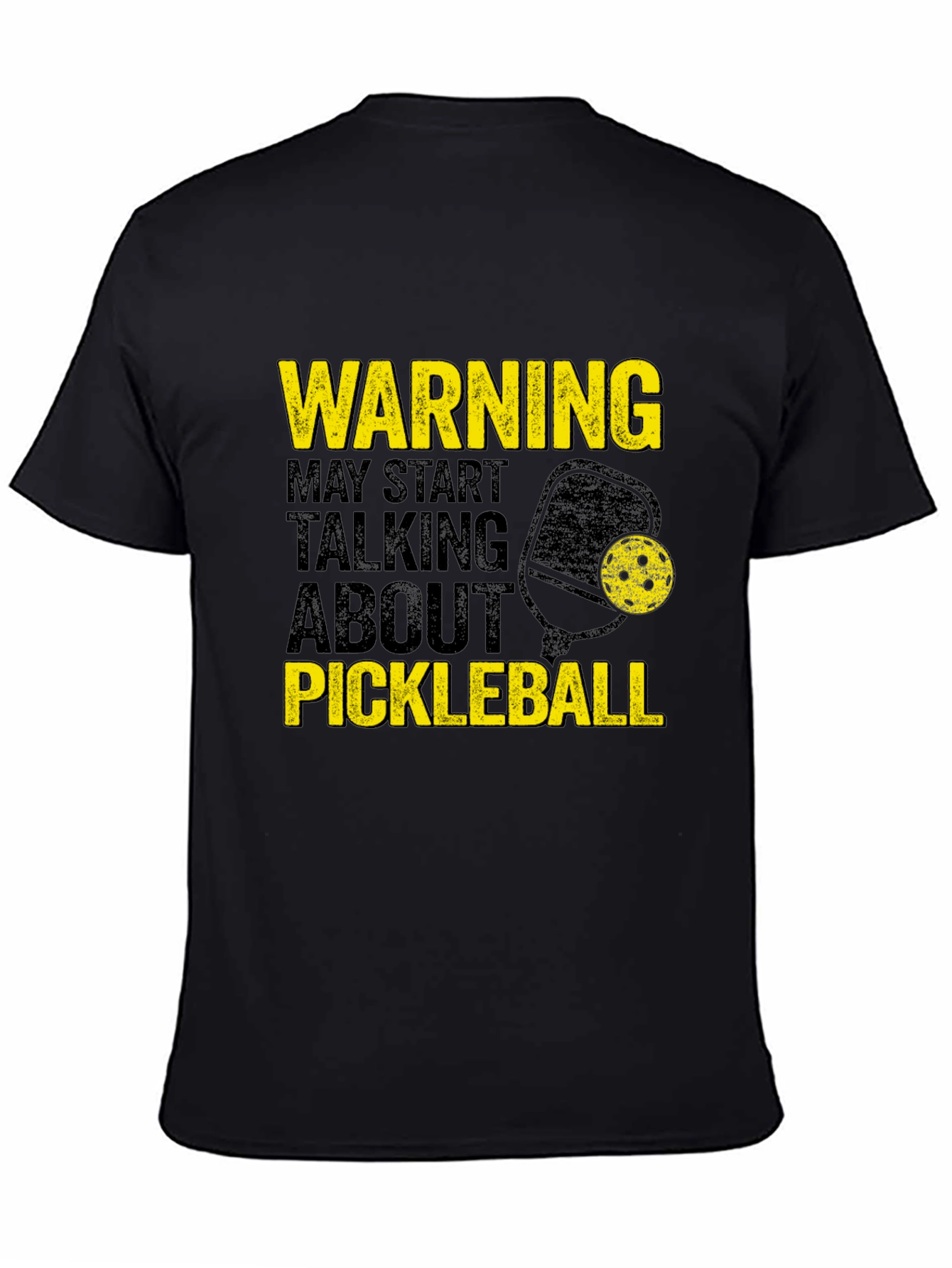 Warning Pickleball Graphic Tee