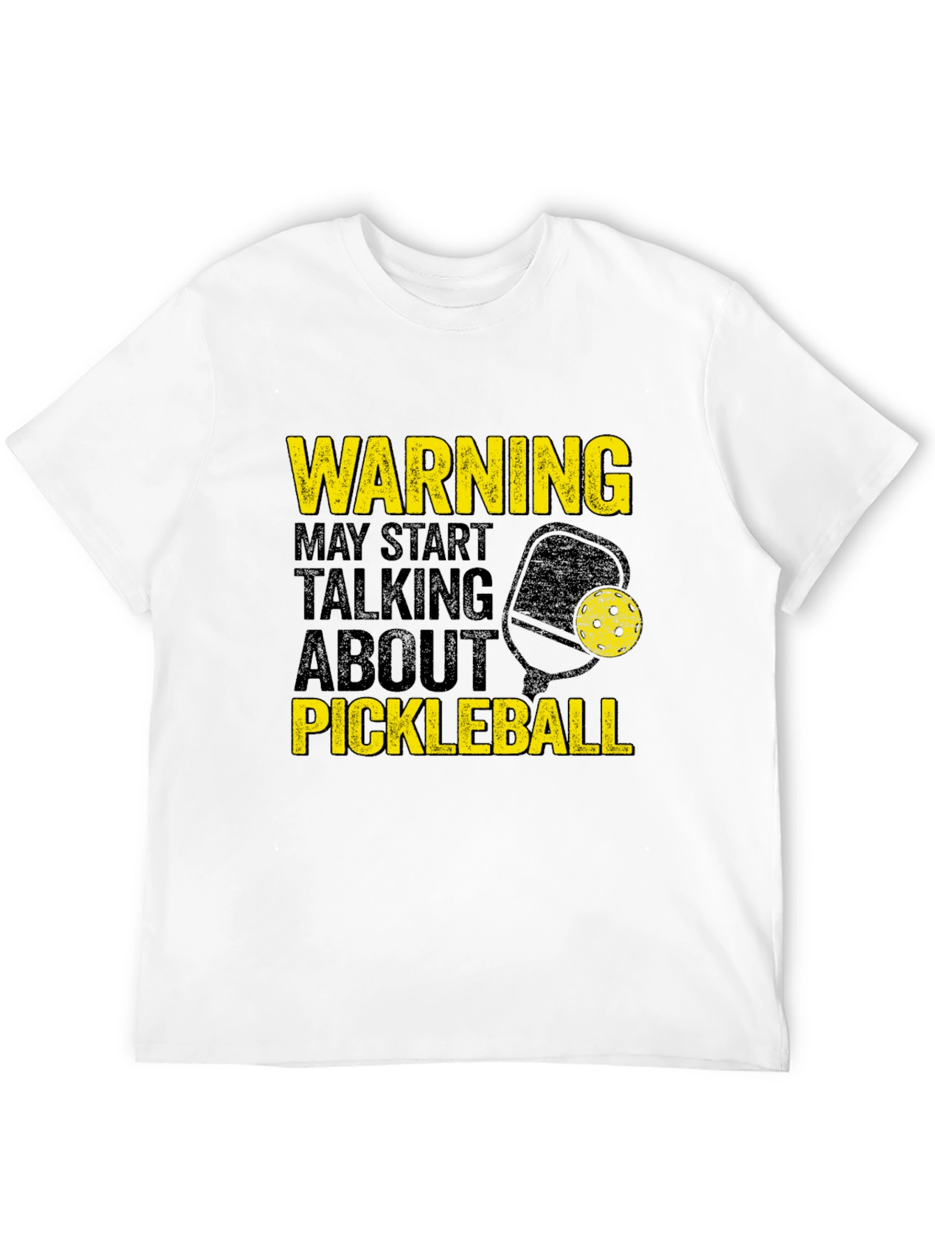 Warning Pickleball Graphic Tee