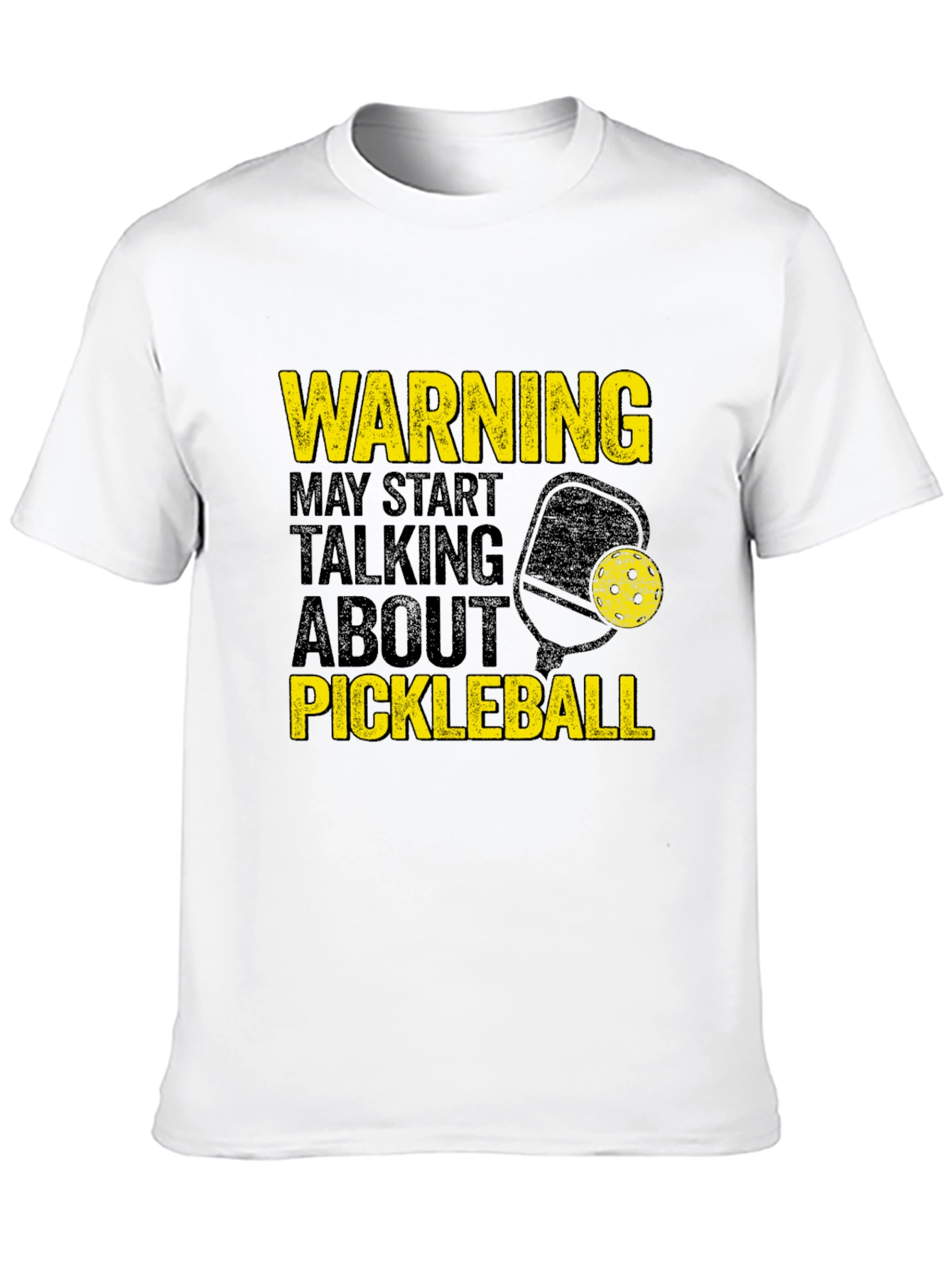 Warning Pickleball Graphic Tee