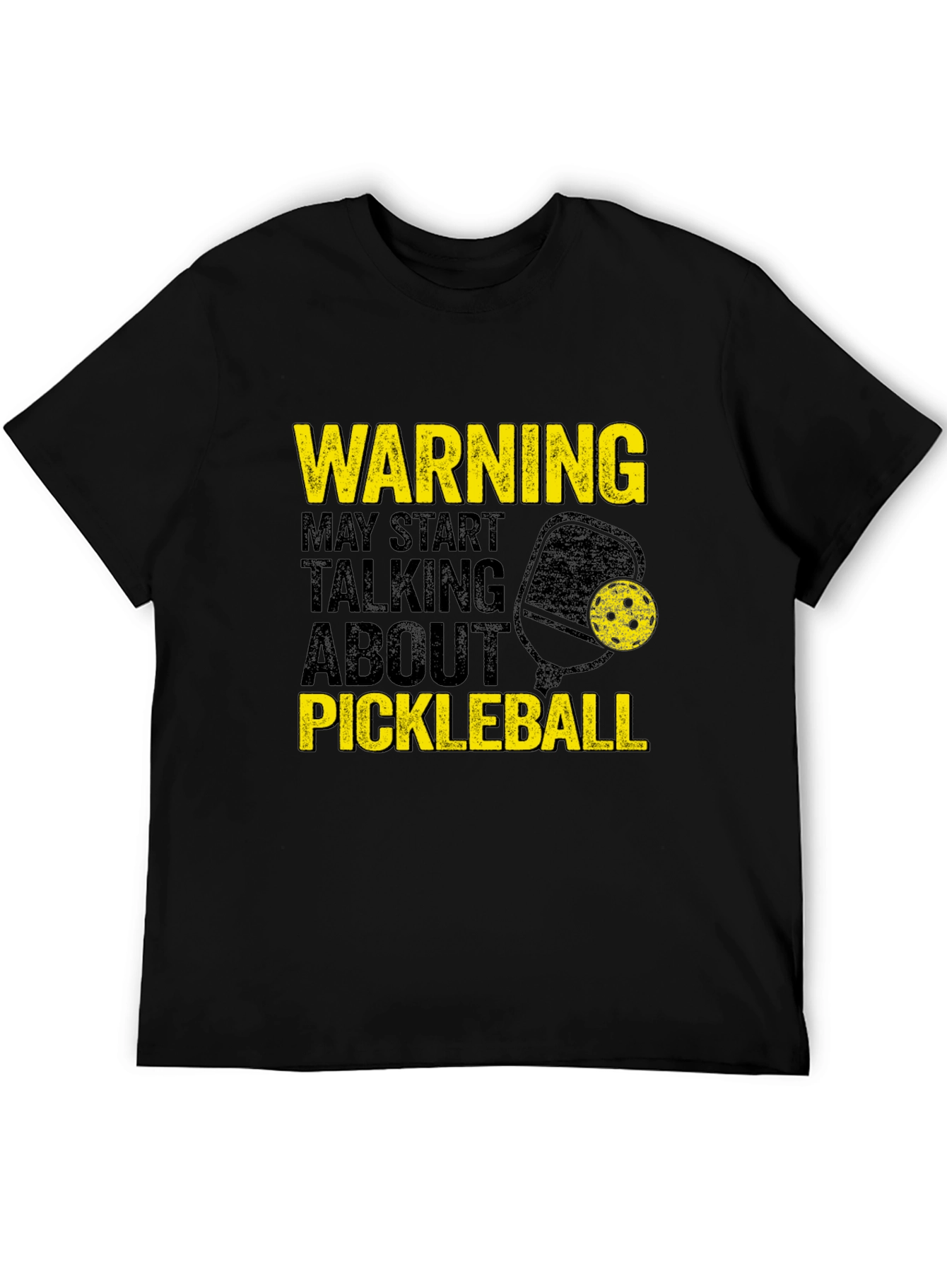 Warning Pickleball Graphic Tee