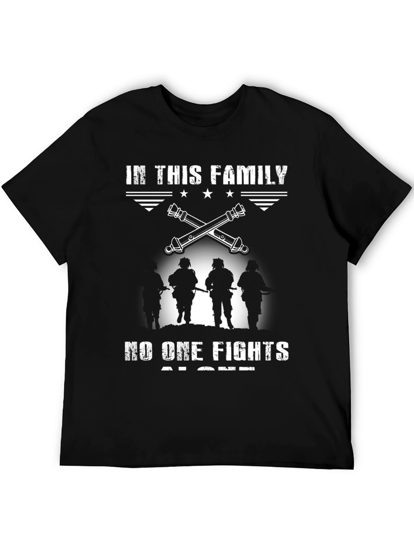 In This Family No One Fights Alone T-Shirt