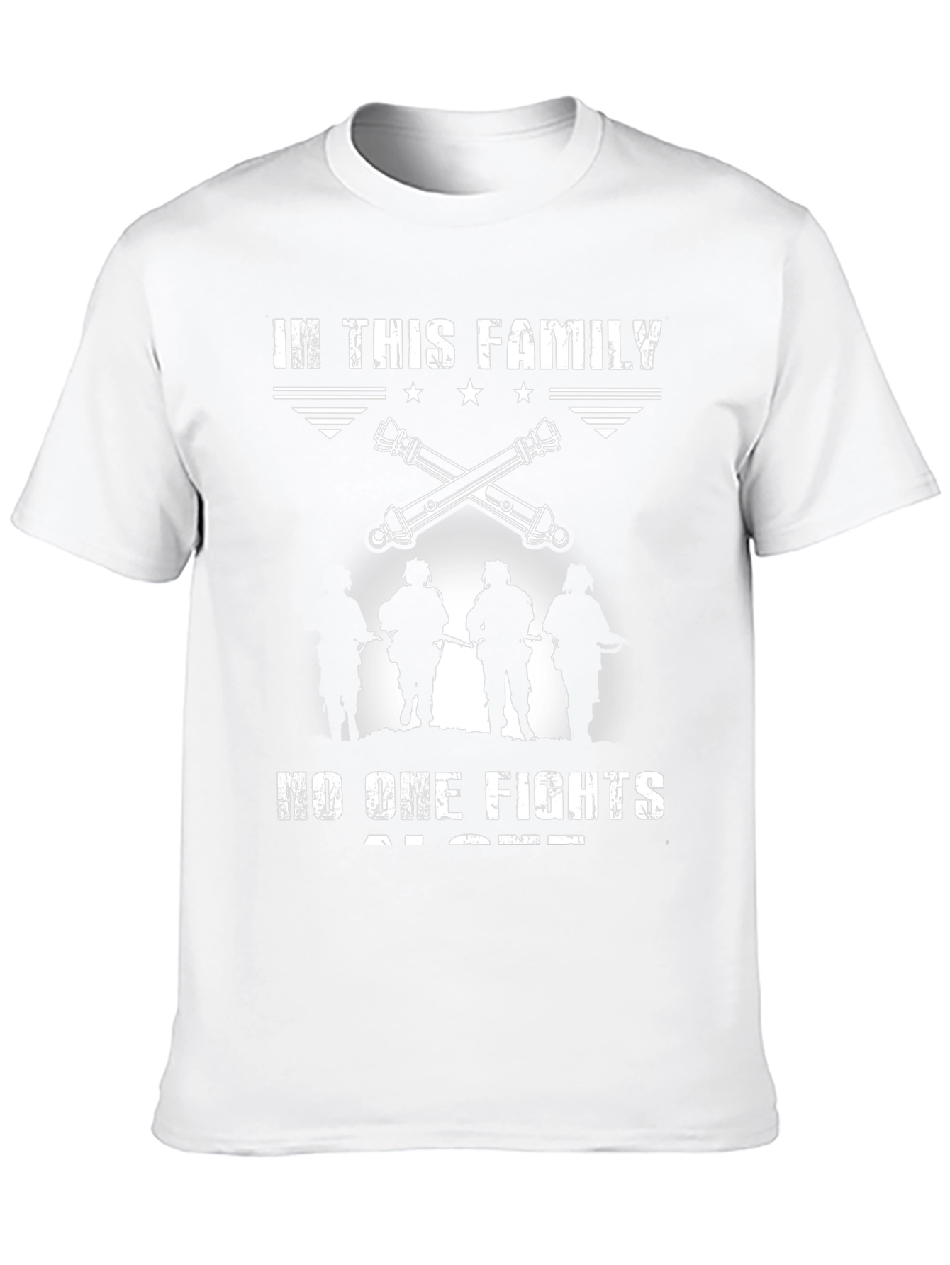 In This Family No One Fights Alone T-Shirt