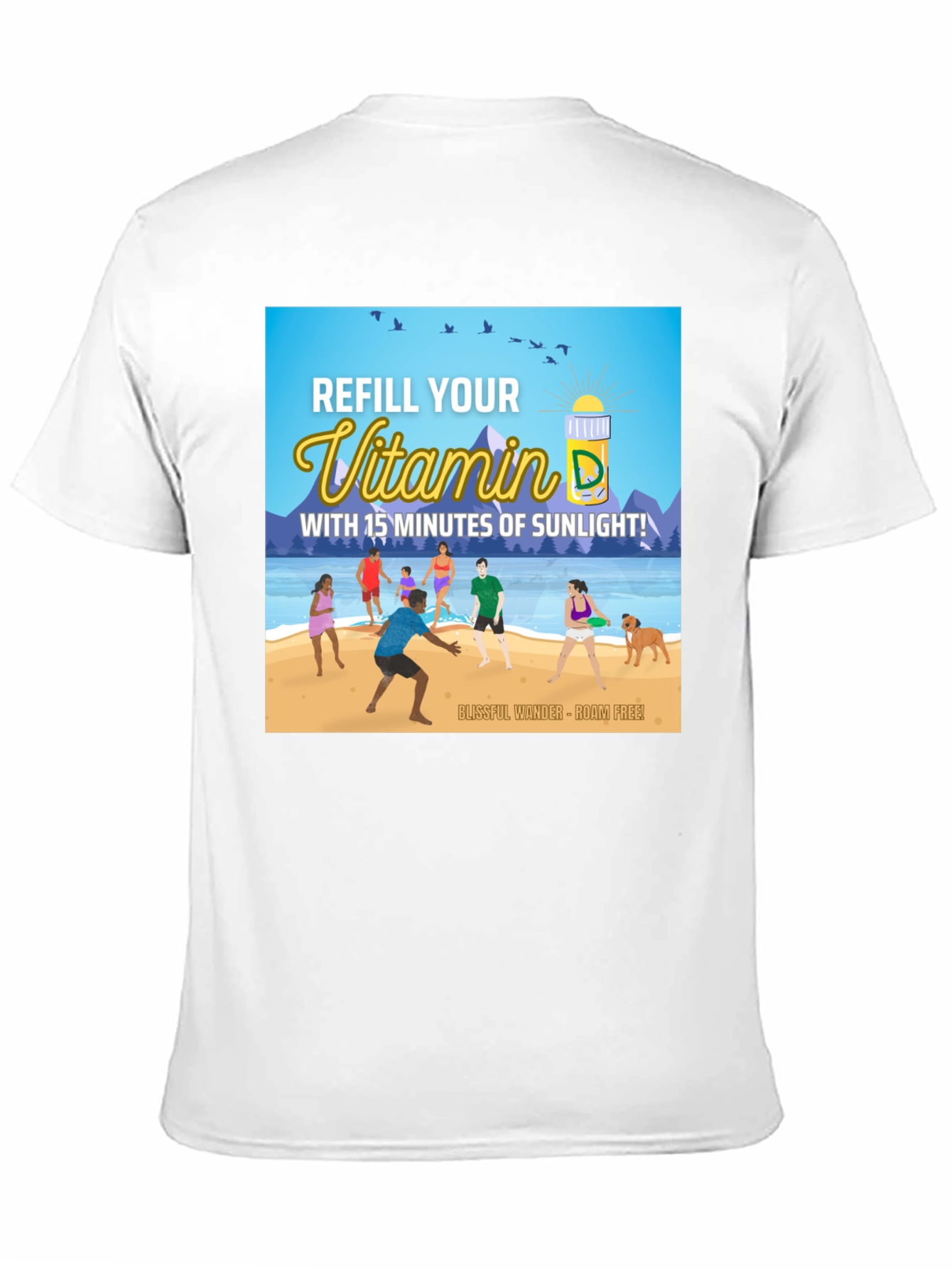 Vitamin D Beach T-Shirt
