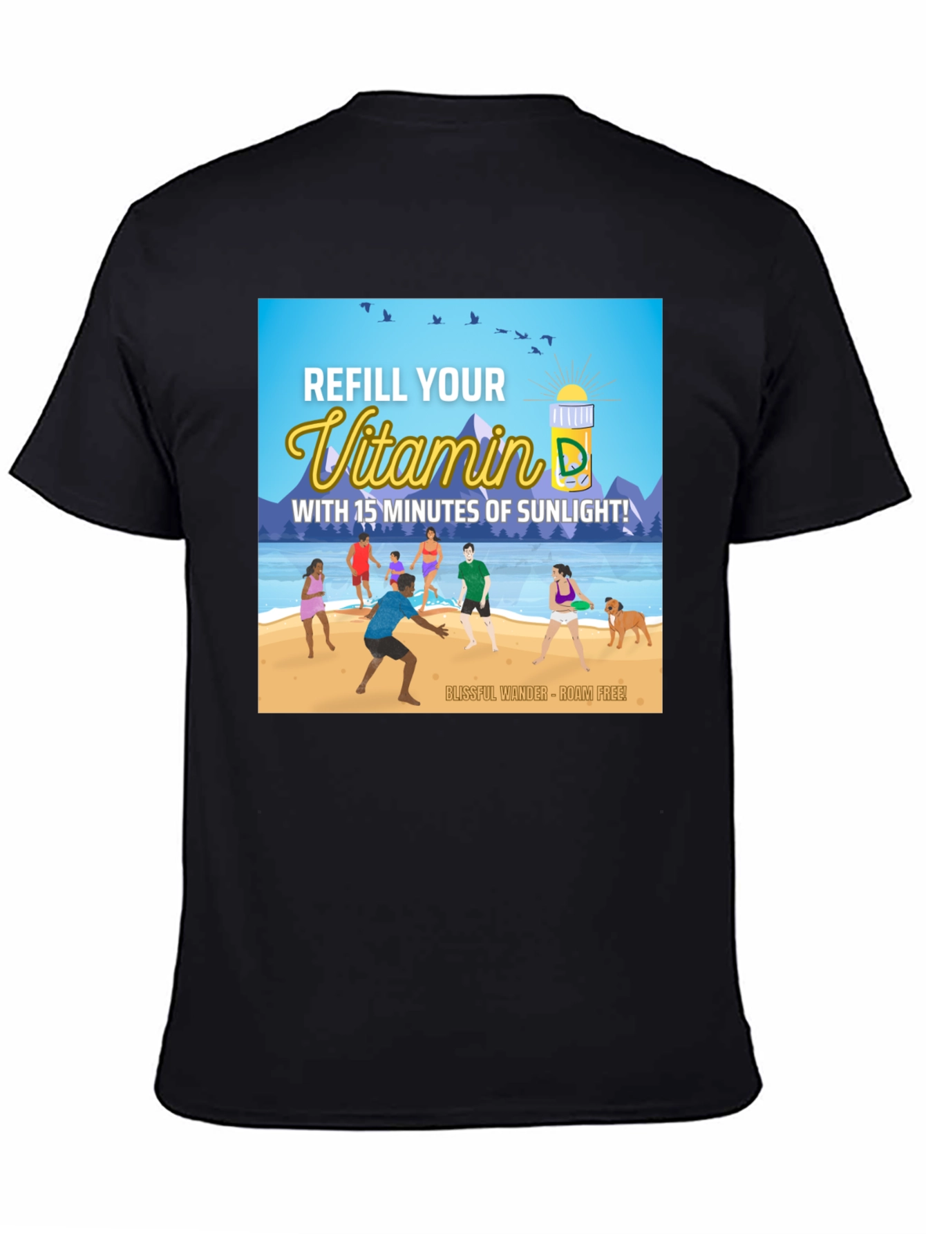 Vitamin D Beach T-Shirt