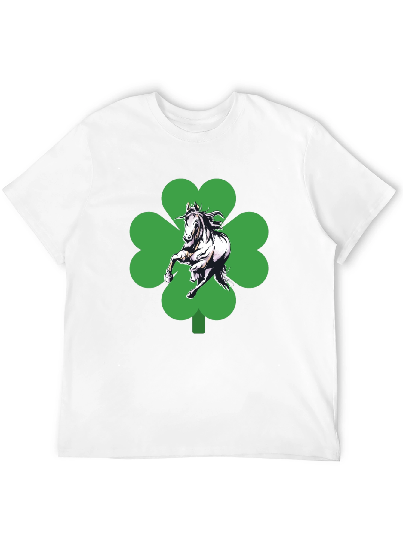 Lucky Horse Clover T-Shirt