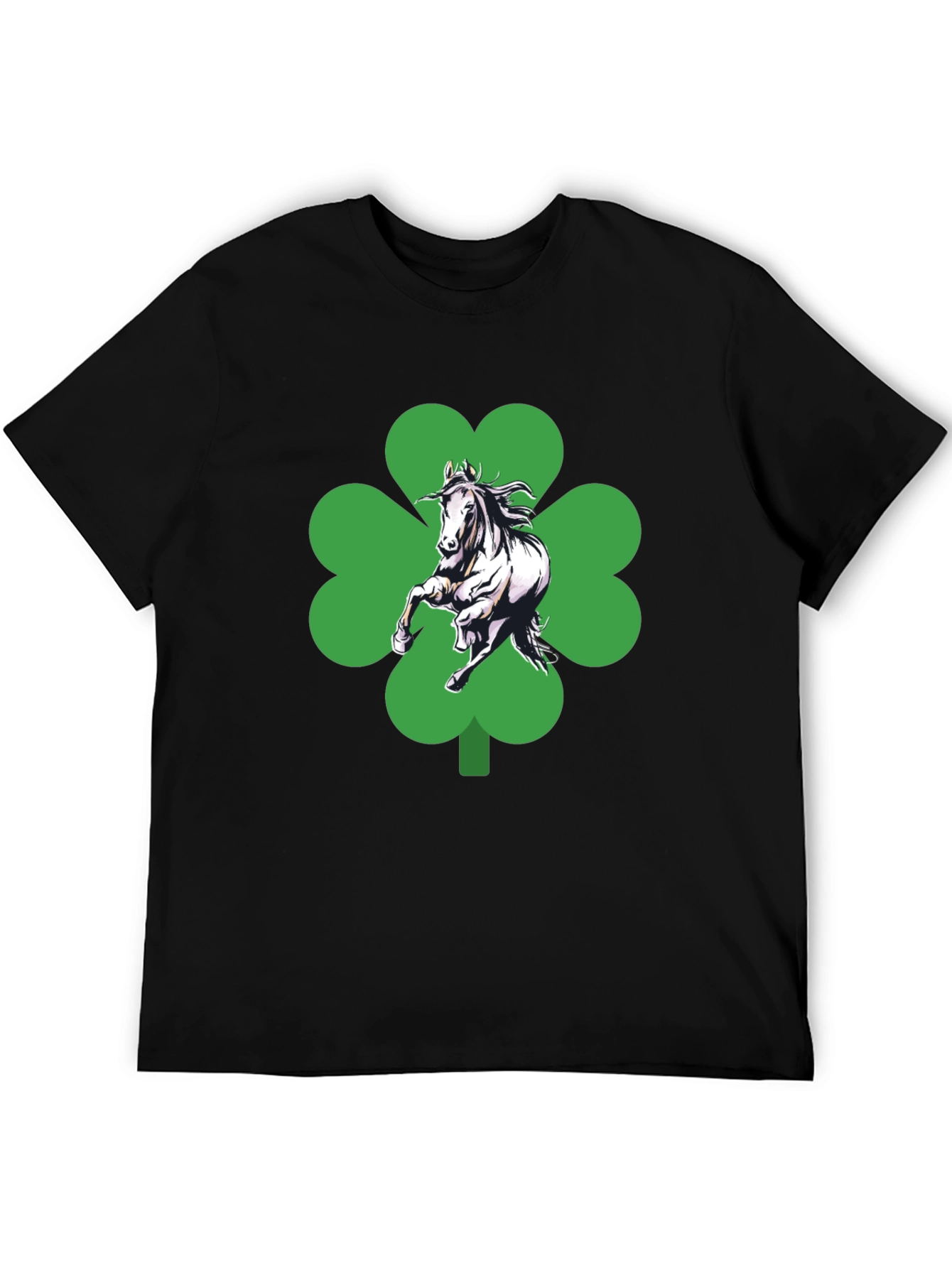 Lucky Horse Clover T-Shirt