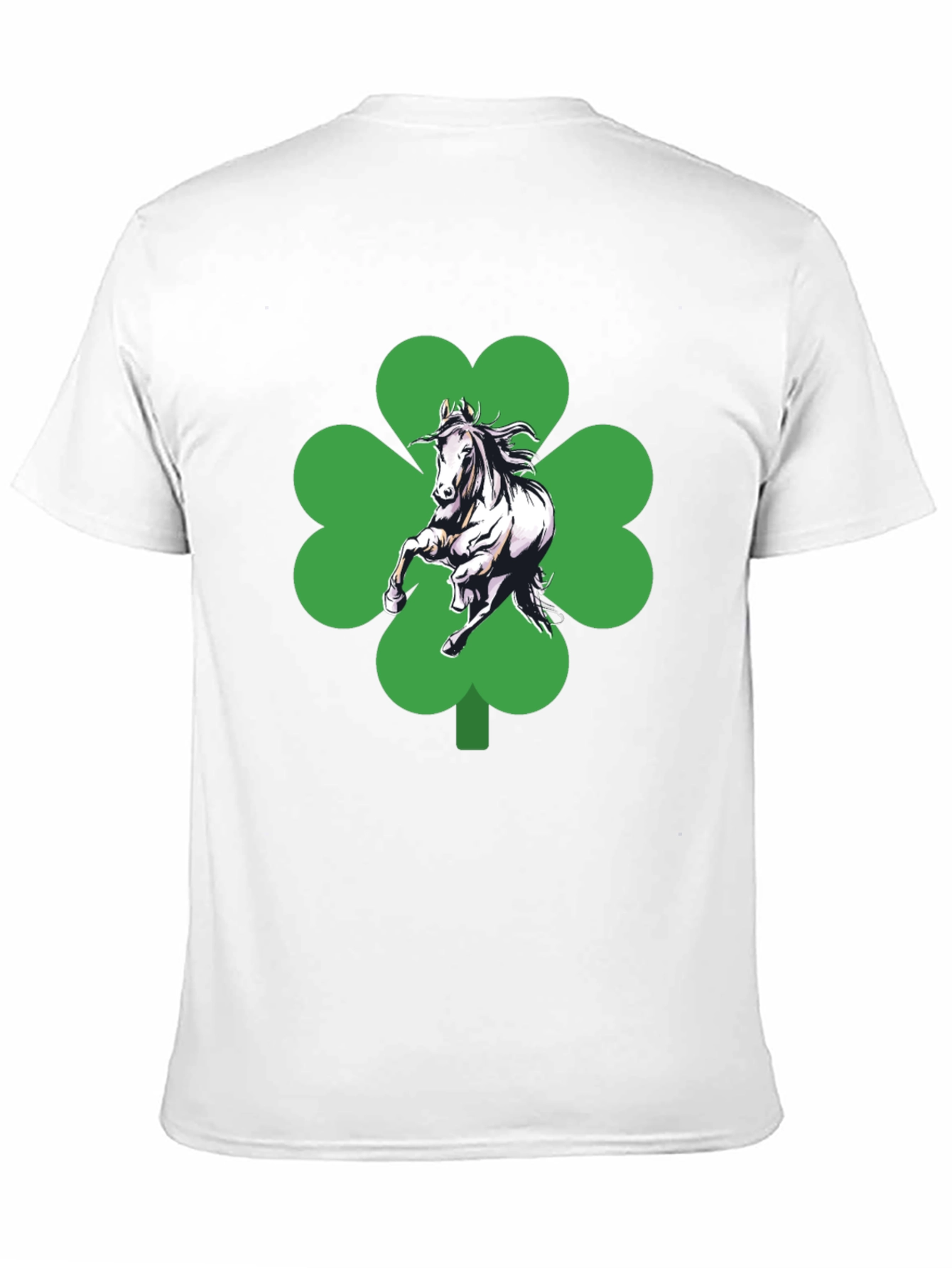 Lucky Horse Clover T-Shirt
