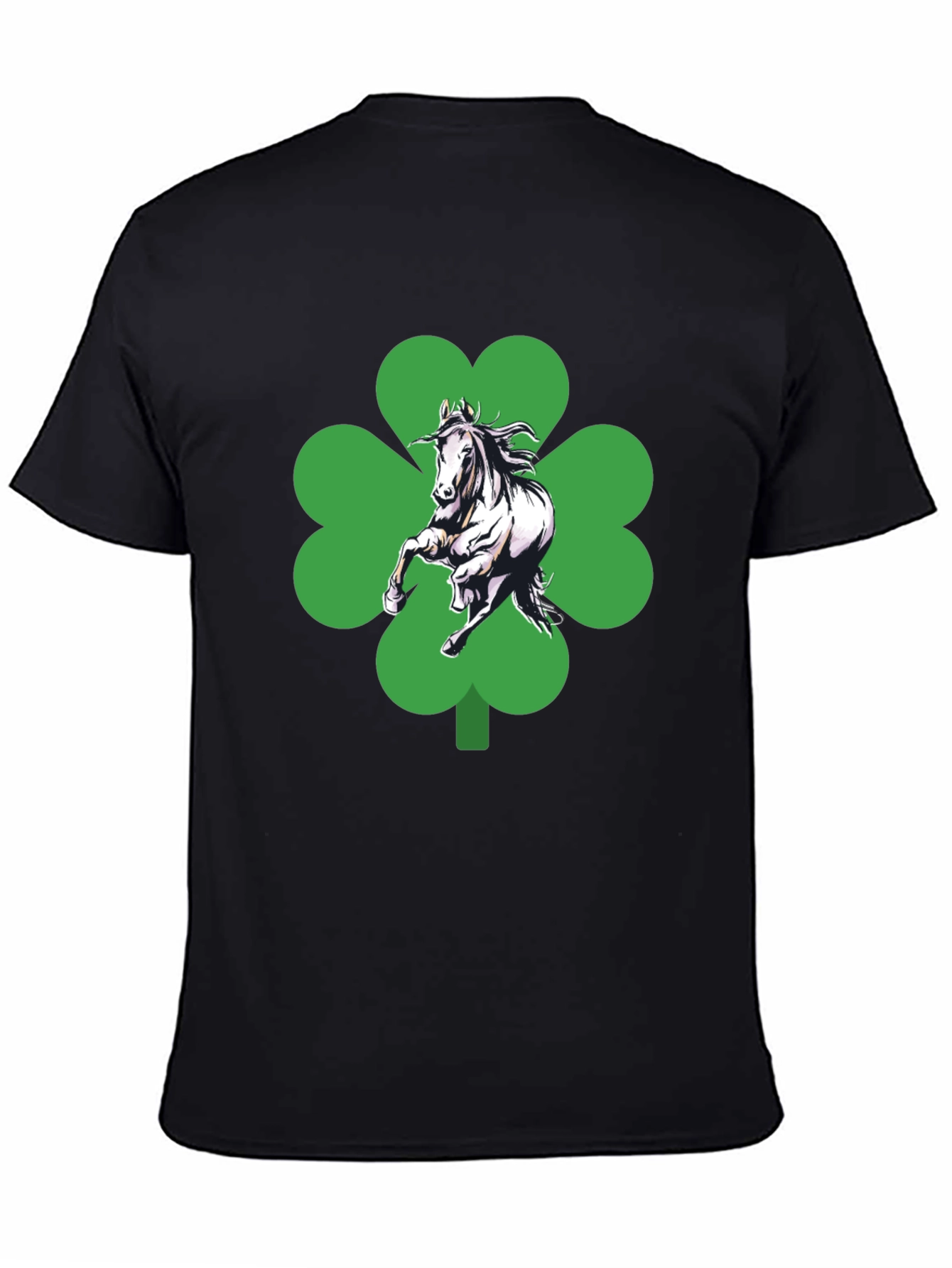 Lucky Horse Clover T-Shirt