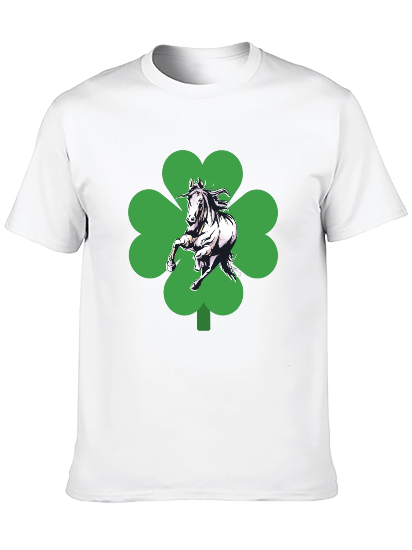 Lucky Horse Clover T-Shirt