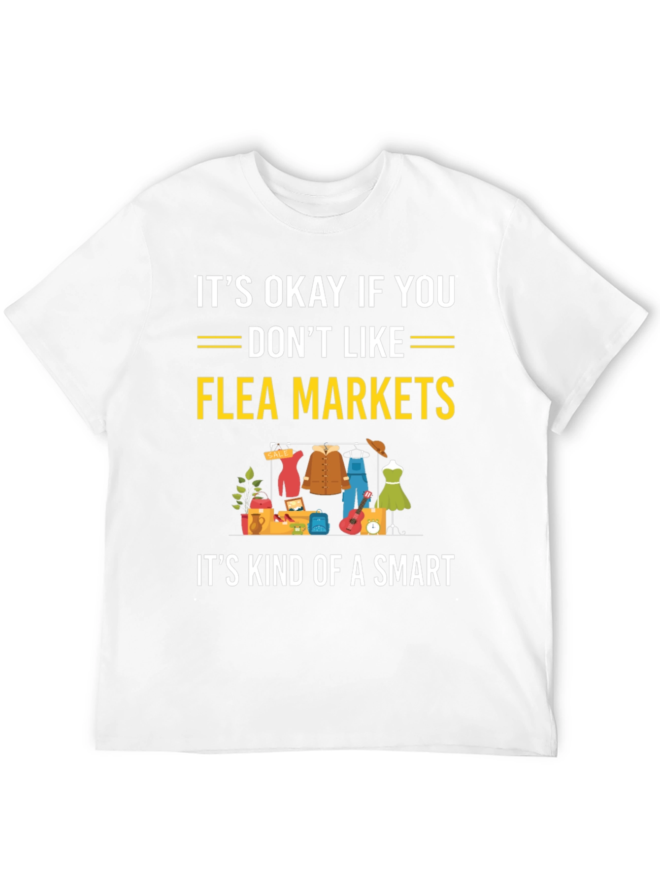 Flea Market Humor Graphic Tee