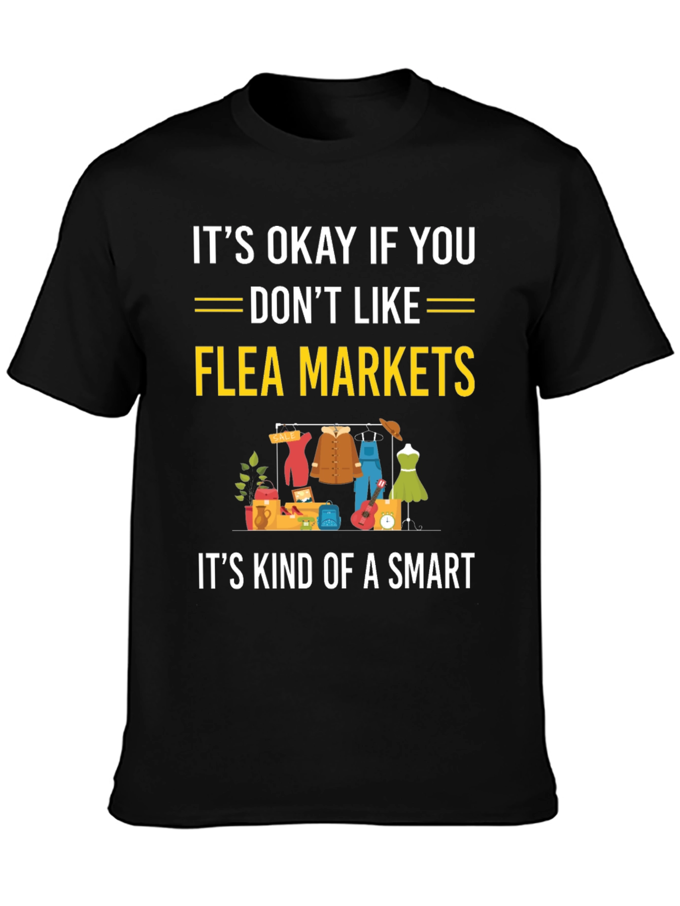 Flea Market Humor Graphic Tee