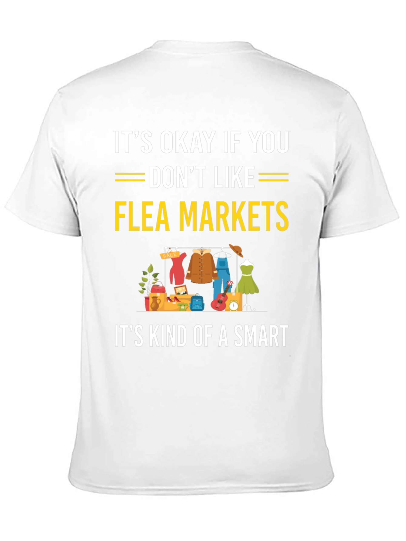 Flea Market Humor Graphic Tee