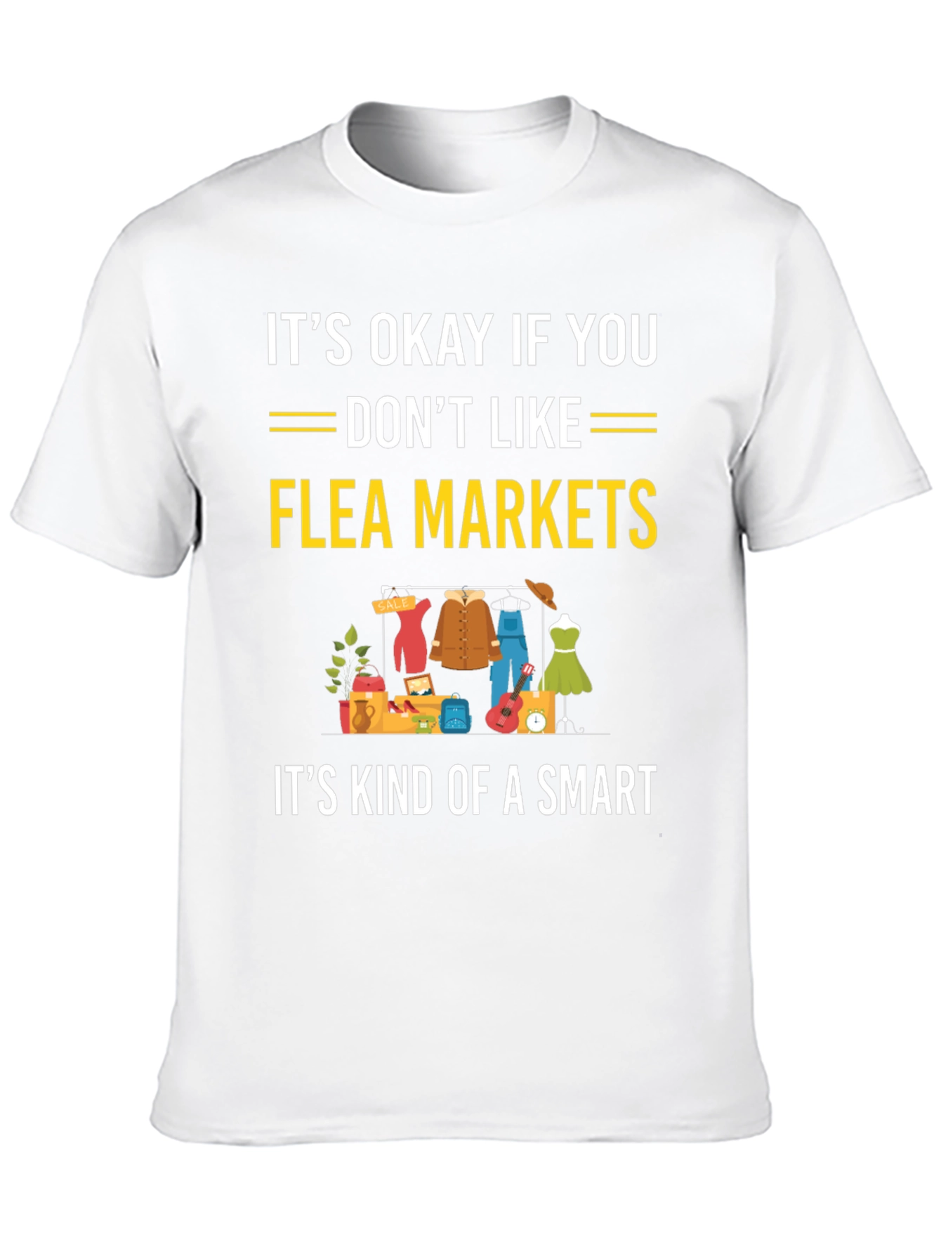 Flea Market Humor Graphic Tee