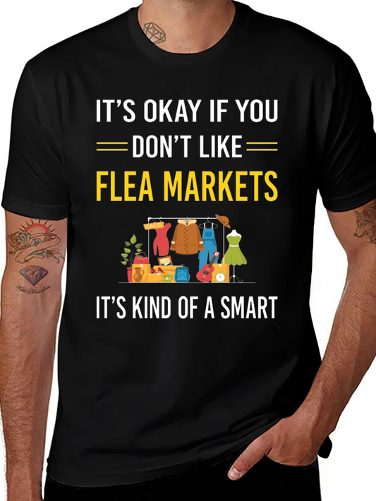 Flea Market Humor Graphic Tee