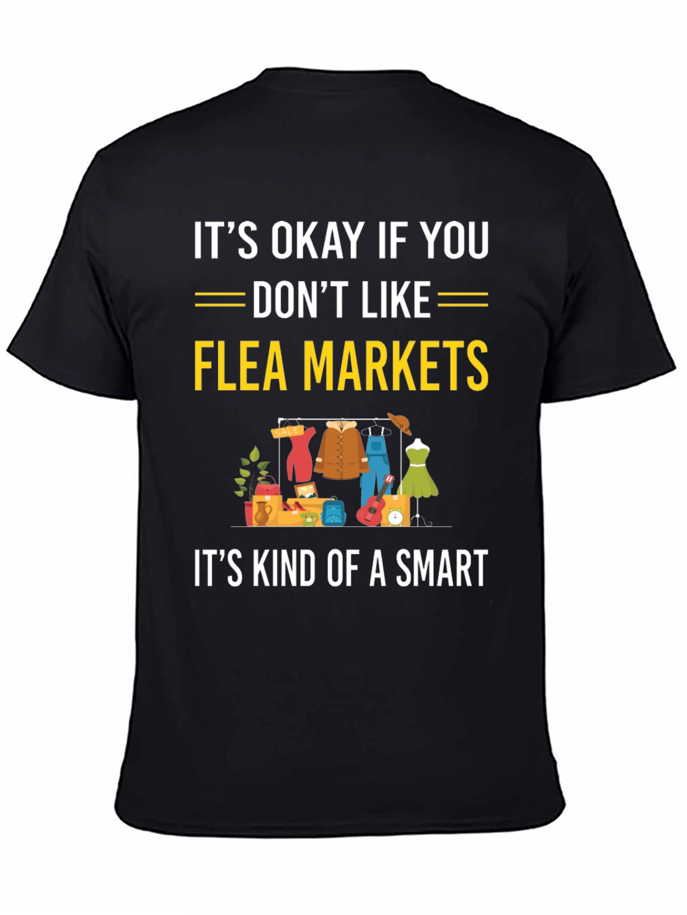 Flea Market Humor Graphic Tee