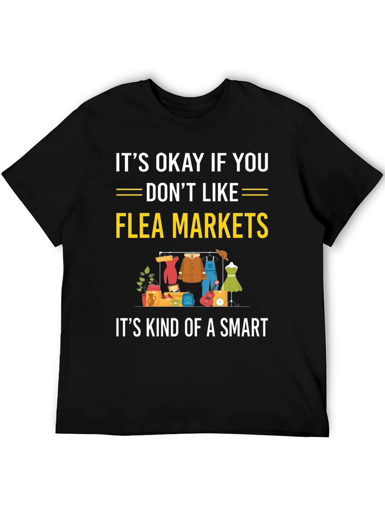 Flea Market Humor Graphic Tee