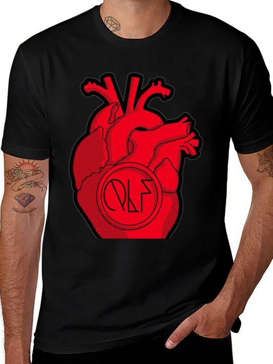 Anatomical Heart Graphic Tee - Unique Artistic Design