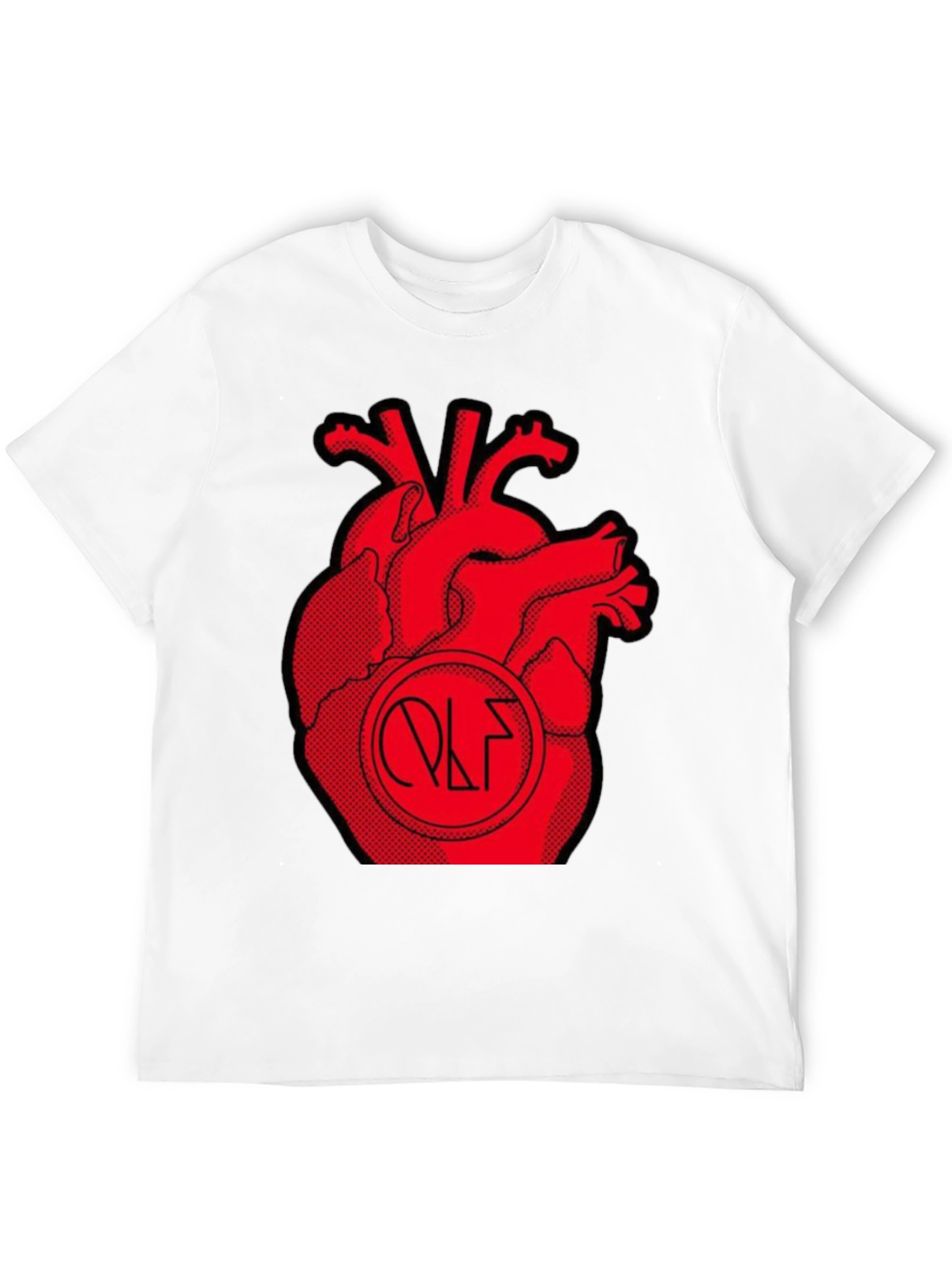 Anatomical Heart Graphic Tee - Unique Artistic Design