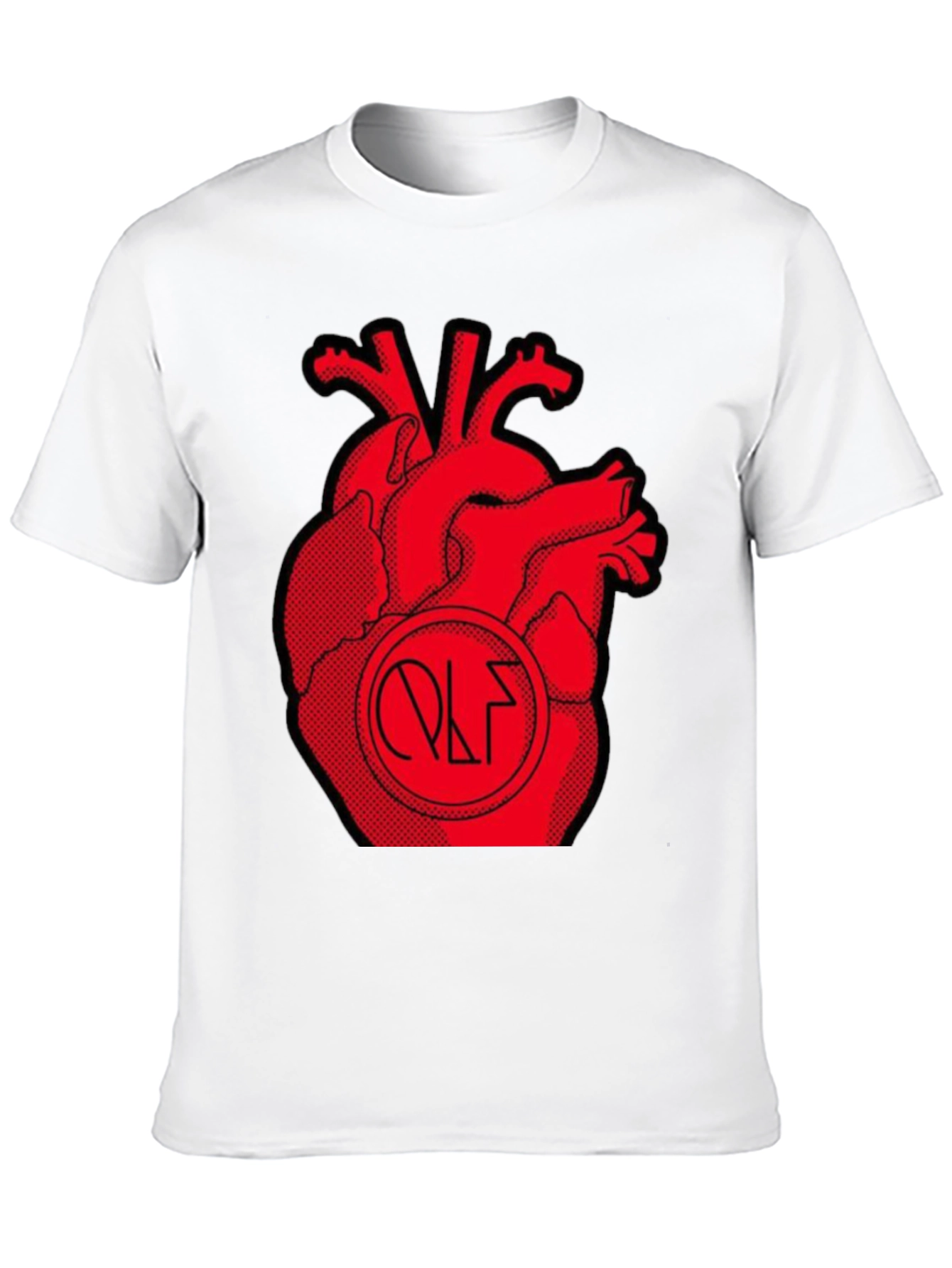 Anatomical Heart Graphic Tee - Unique Artistic Design
