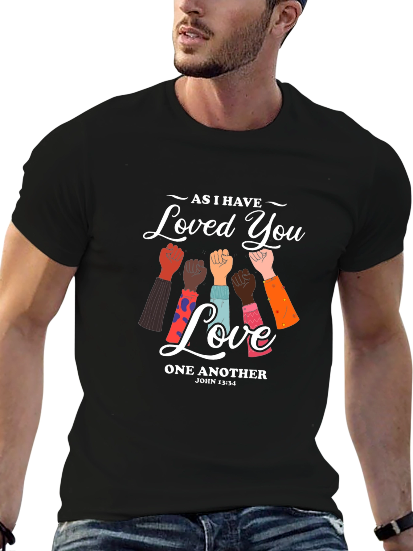 Love One Another T-Shirt - Inspirational Graphic Tee