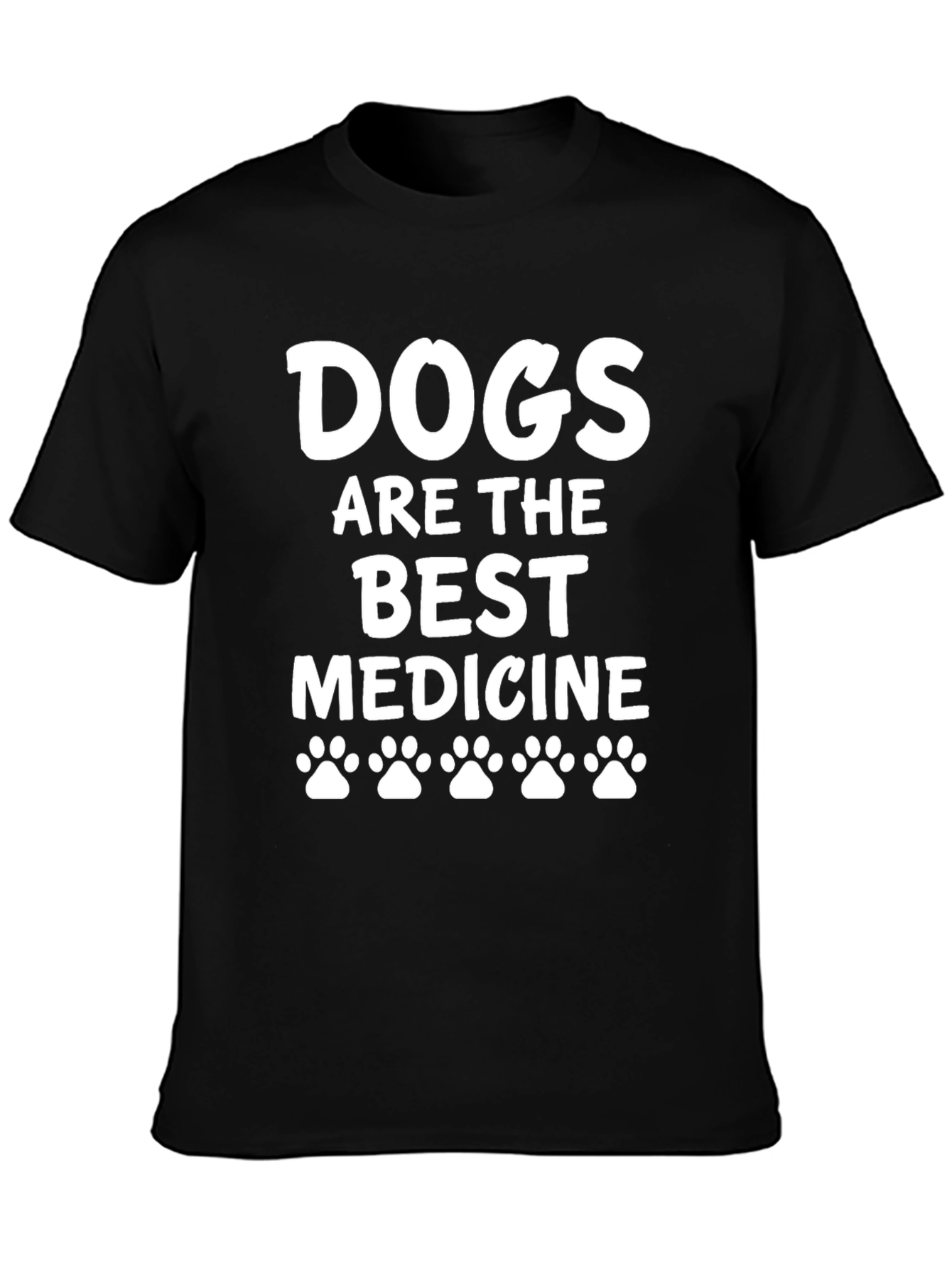 Dogs Are The Best Medicine Graphic Tee