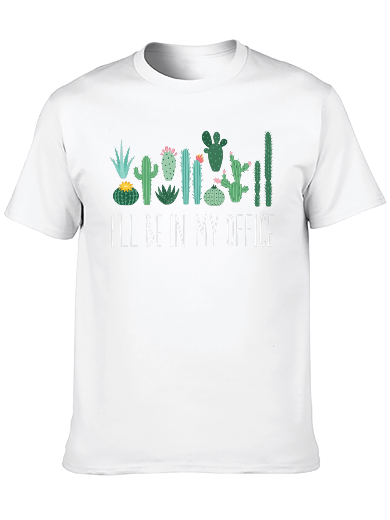Cactus Office T-Shirt - Funny Plant Lover Tee