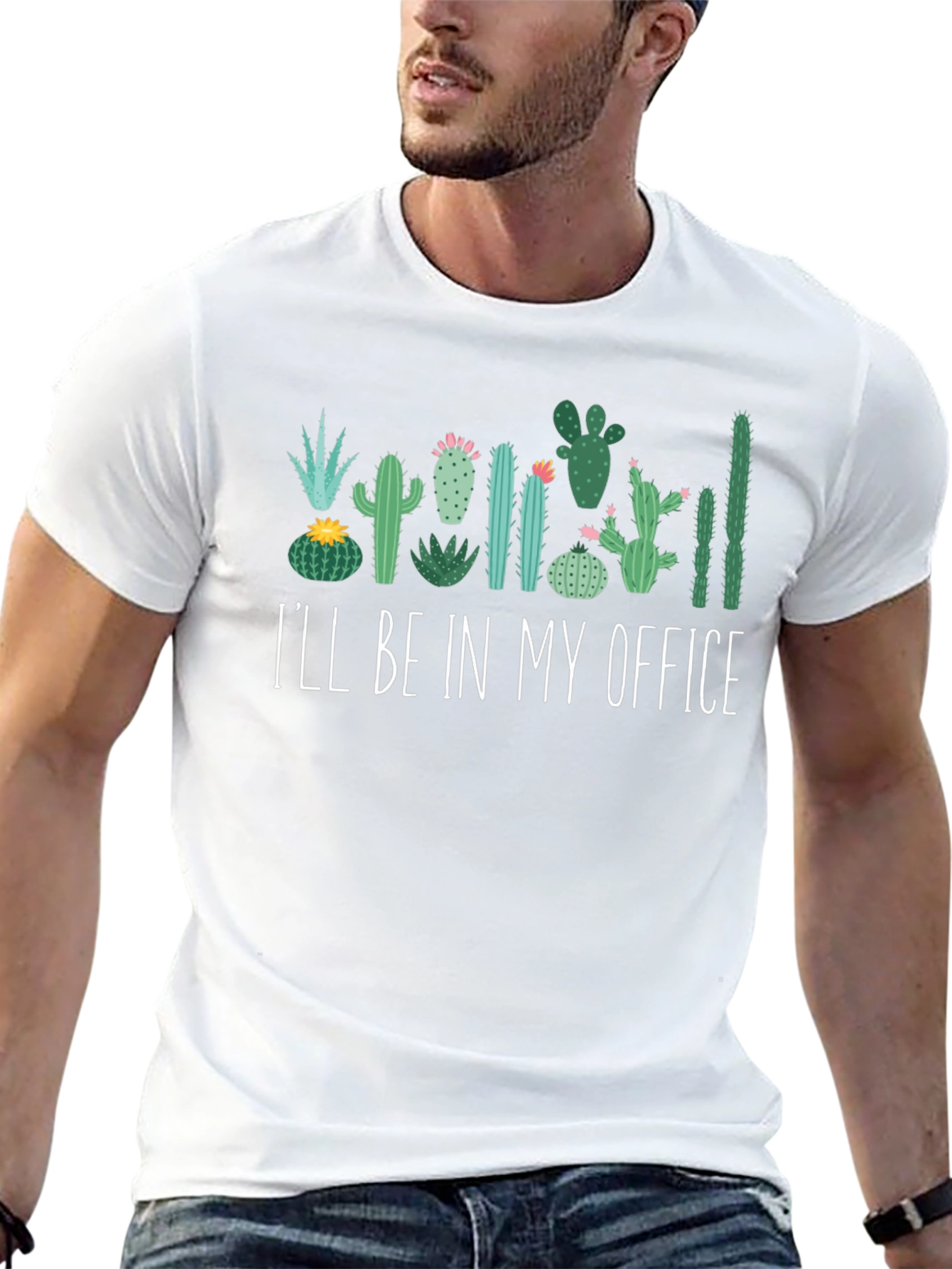 Cactus Office T-Shirt - Funny Plant Lover Tee