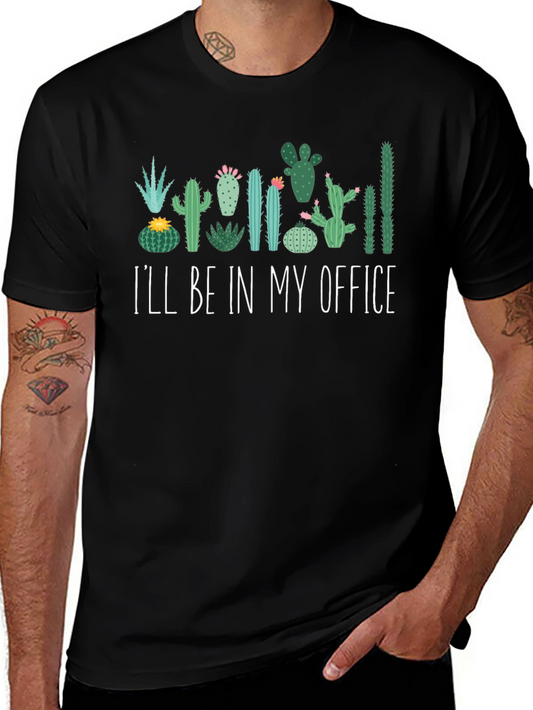 Cactus Office T-Shirt - Funny Plant Lover Tee