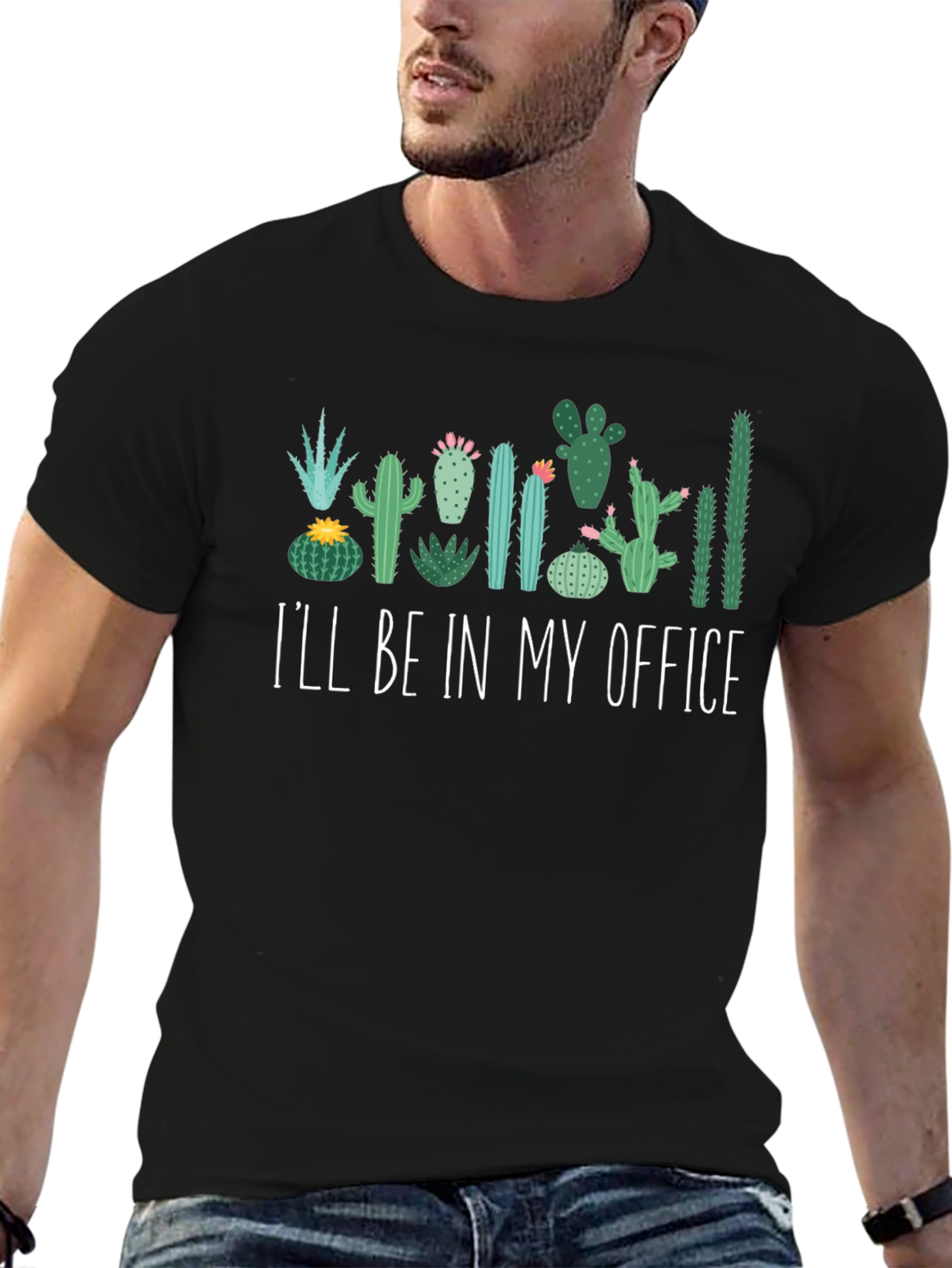 Cactus Office T-Shirt - Funny Plant Lover Tee