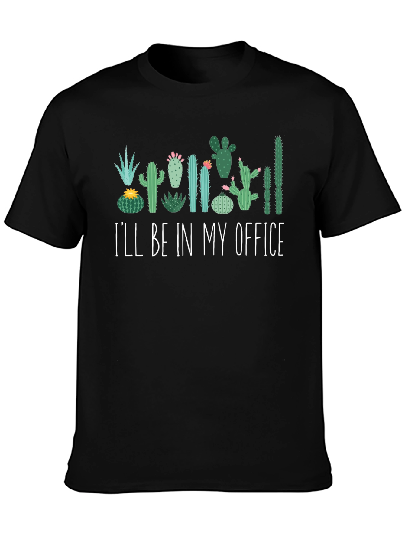 Cactus Office T-Shirt - Funny Plant Lover Tee