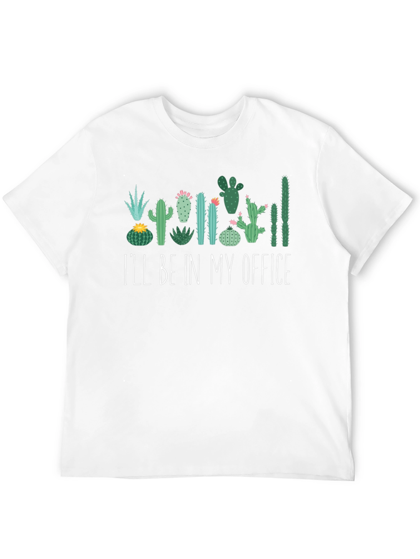 Cactus Office T-Shirt - Funny Plant Lover Tee